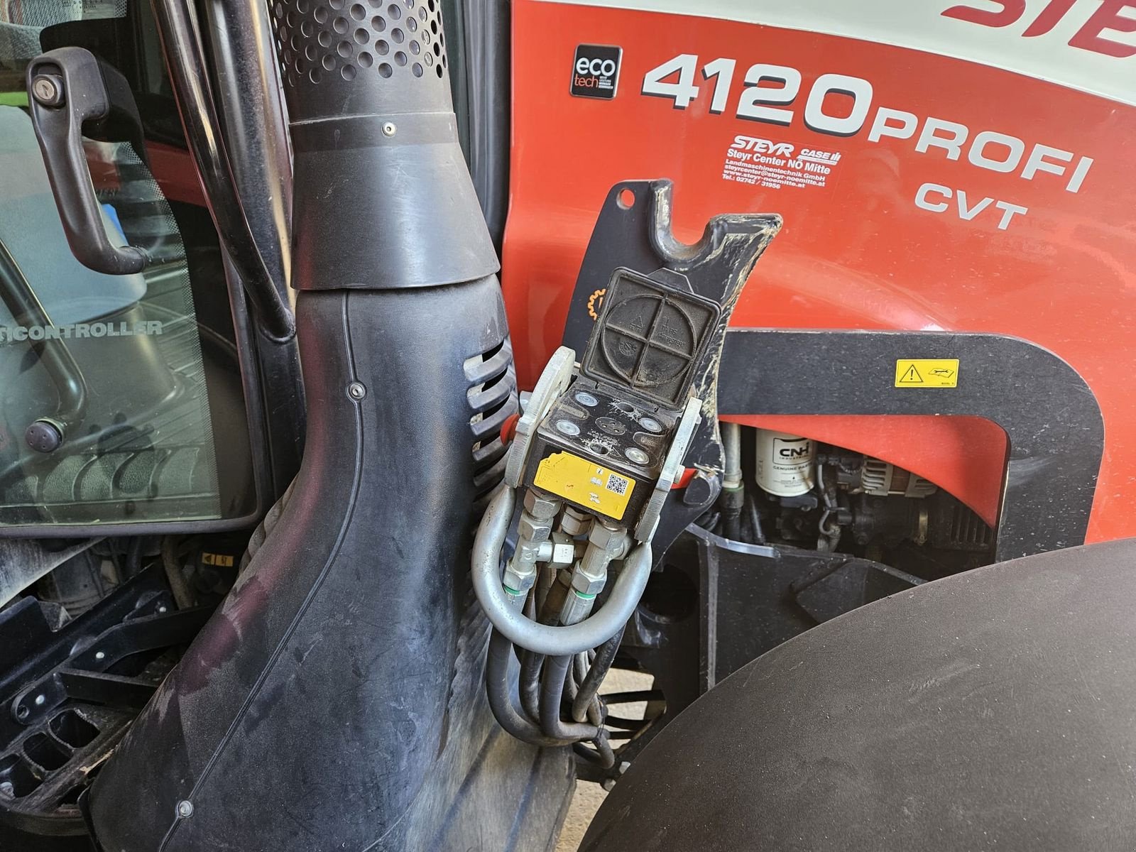 Traktor от тип Steyr 4120 Profi CVT, Gebrauchtmaschine в Harmannsdorf (Снимка 10)