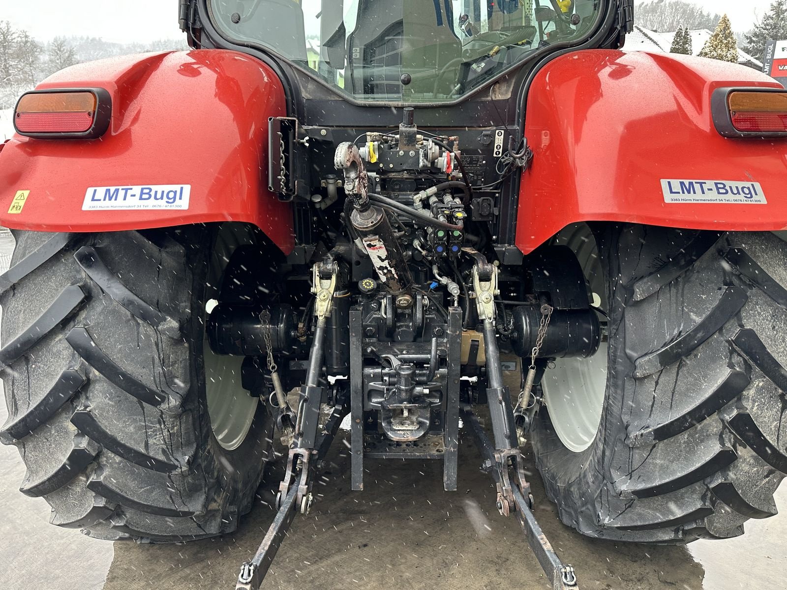 Traktor van het type Steyr 4120 Profi mit Hauer XP110, Gebrauchtmaschine in Hürm (Foto 9)