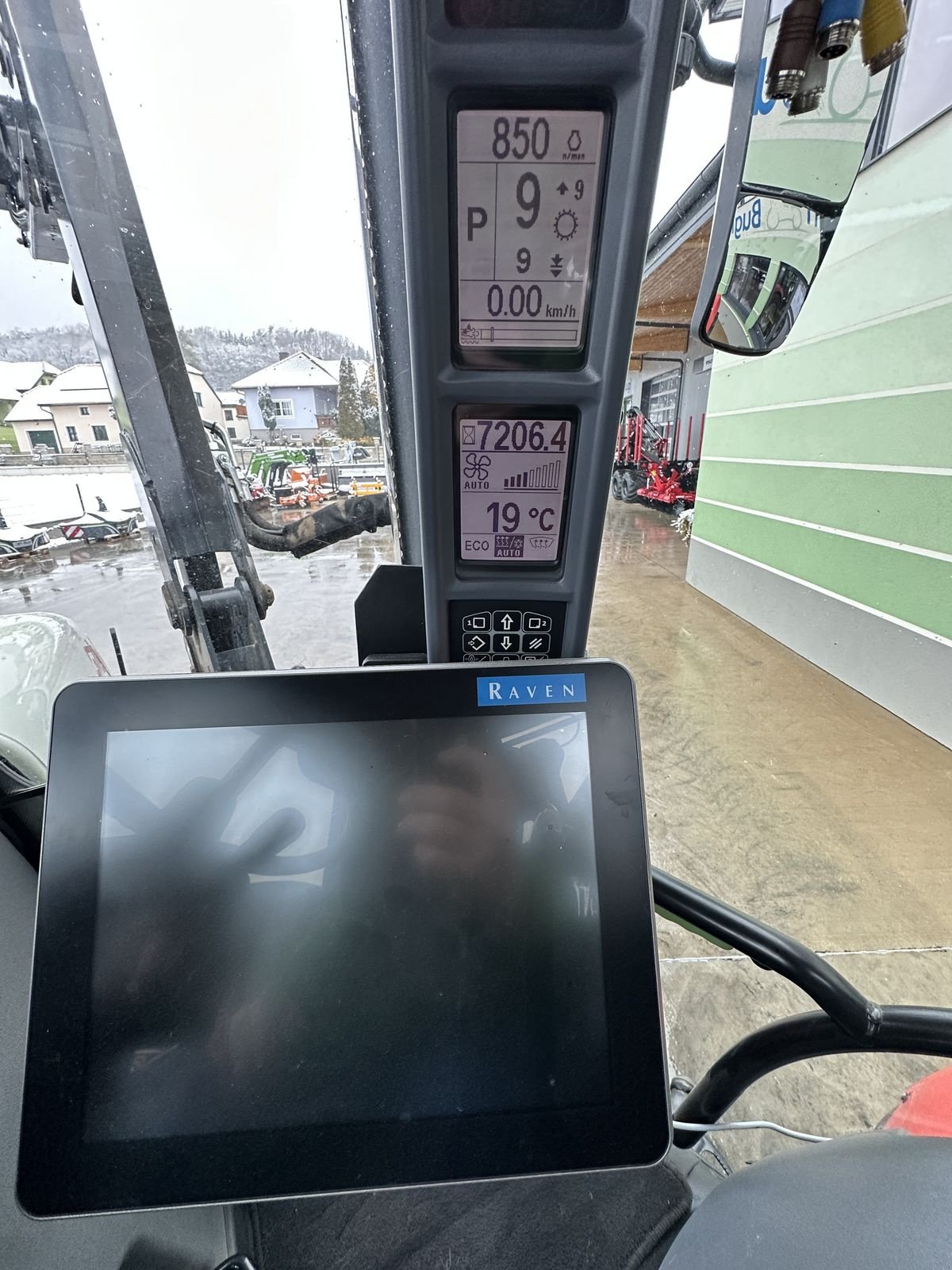 Traktor van het type Steyr 4120 Profi mit Hauer XP110, Gebrauchtmaschine in Hürm (Foto 13)