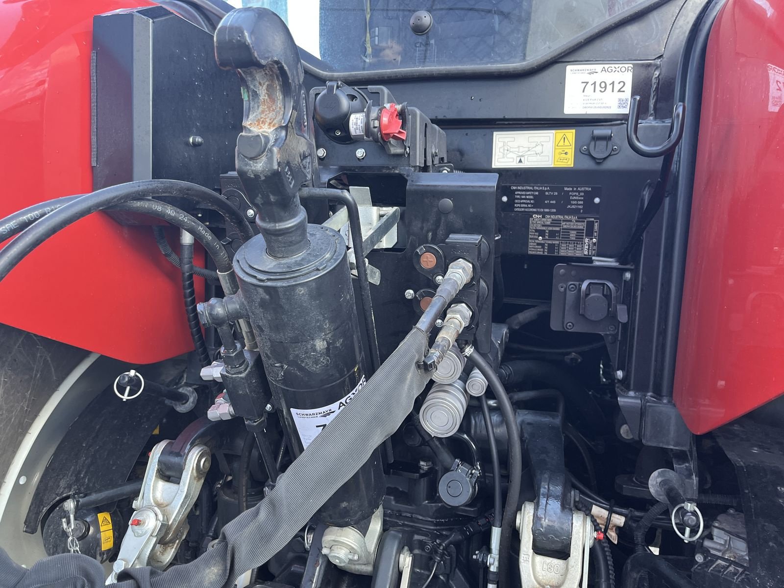 Traktor Türe ait Steyr 4125 Profi CVT, Neumaschine içinde Harmannsdorf (resim 16)