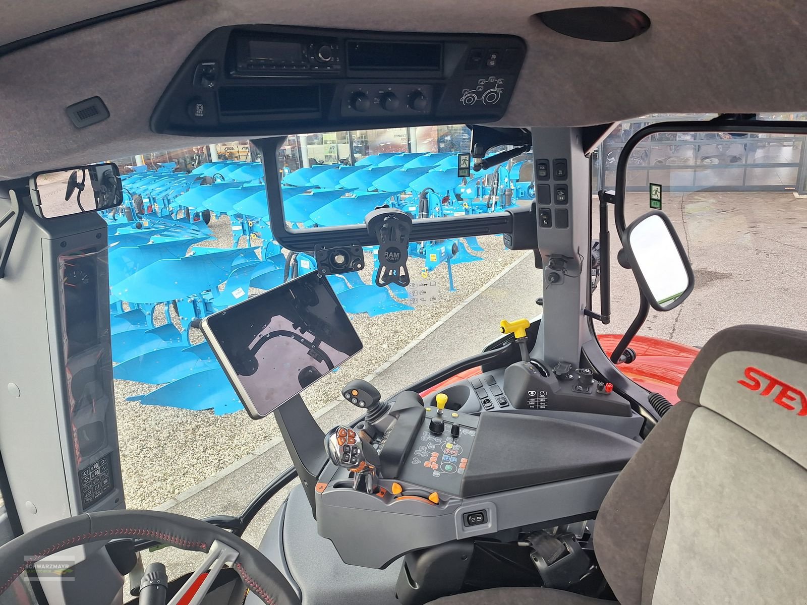 Traktor του τύπου Steyr 4125 Profi CVT, Neumaschine σε Aurolzmünster (Φωτογραφία 12)