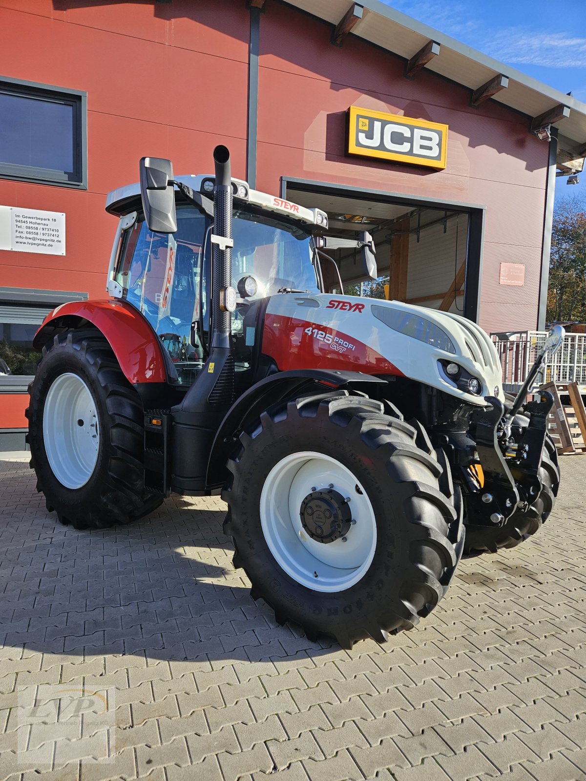 Traktor a típus Steyr 4125 Profi CVT, Neumaschine ekkor: Hohenau (Kép 3)