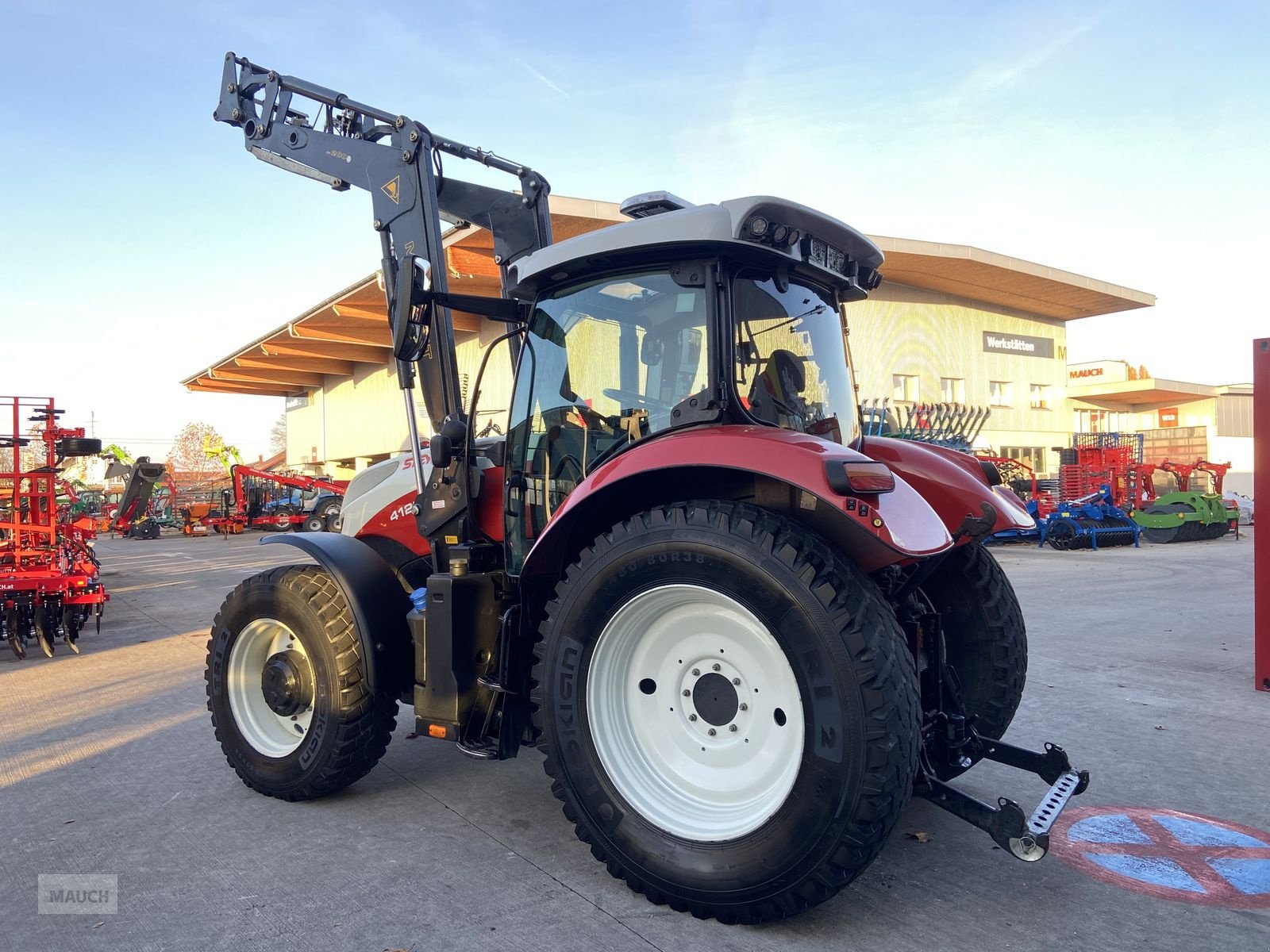 Traktor типа Steyr 4125 Profi CVT, Gebrauchtmaschine в Burgkirchen (Фотография 10)