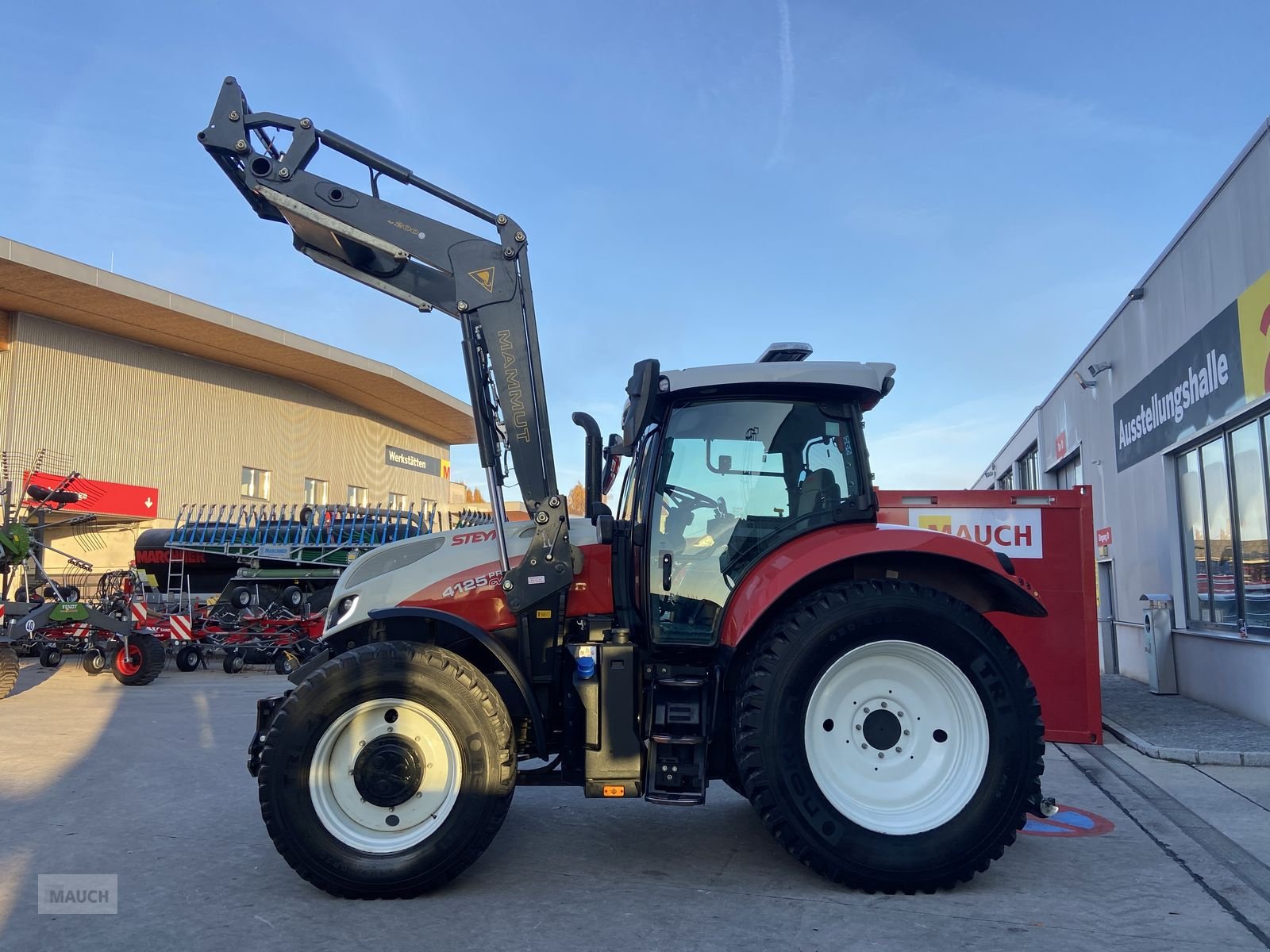 Traktor типа Steyr 4125 Profi CVT, Gebrauchtmaschine в Burgkirchen (Фотография 12)