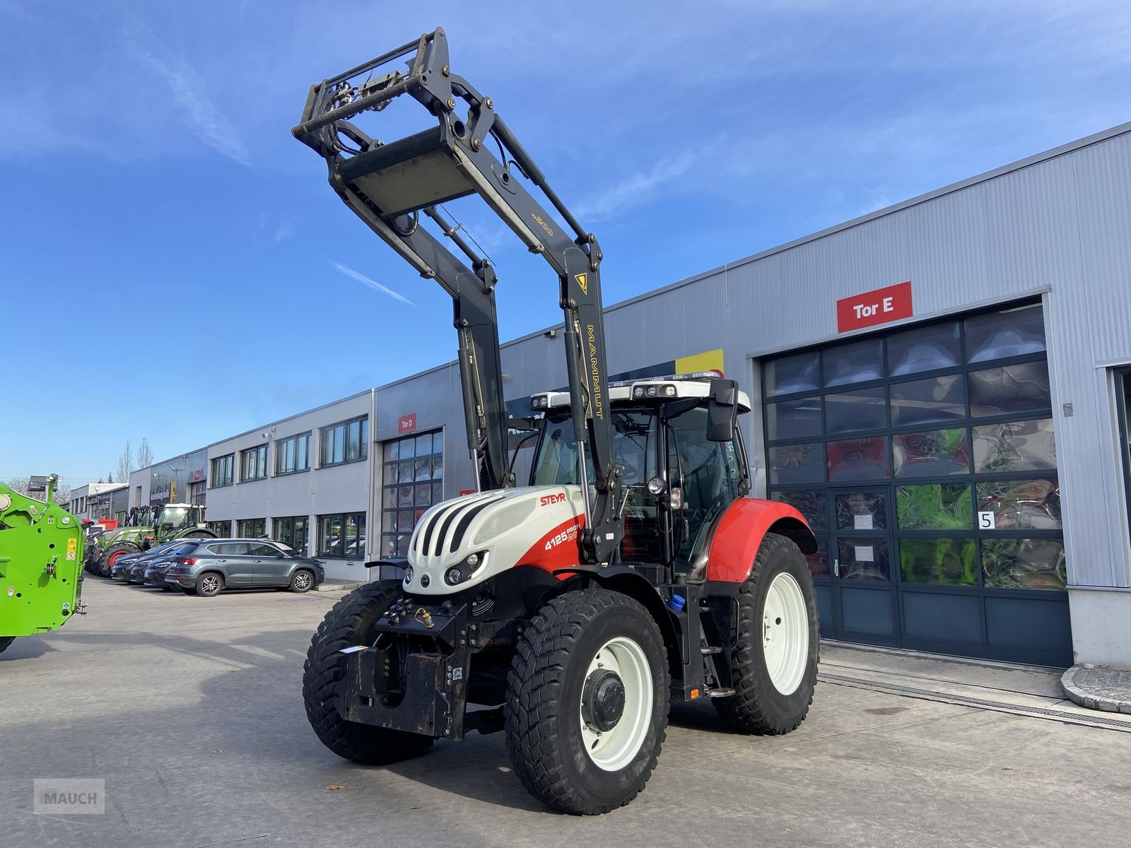 Traktor typu Steyr 4125 Profi CVT, Gebrauchtmaschine v Burgkirchen (Obrázek 1)