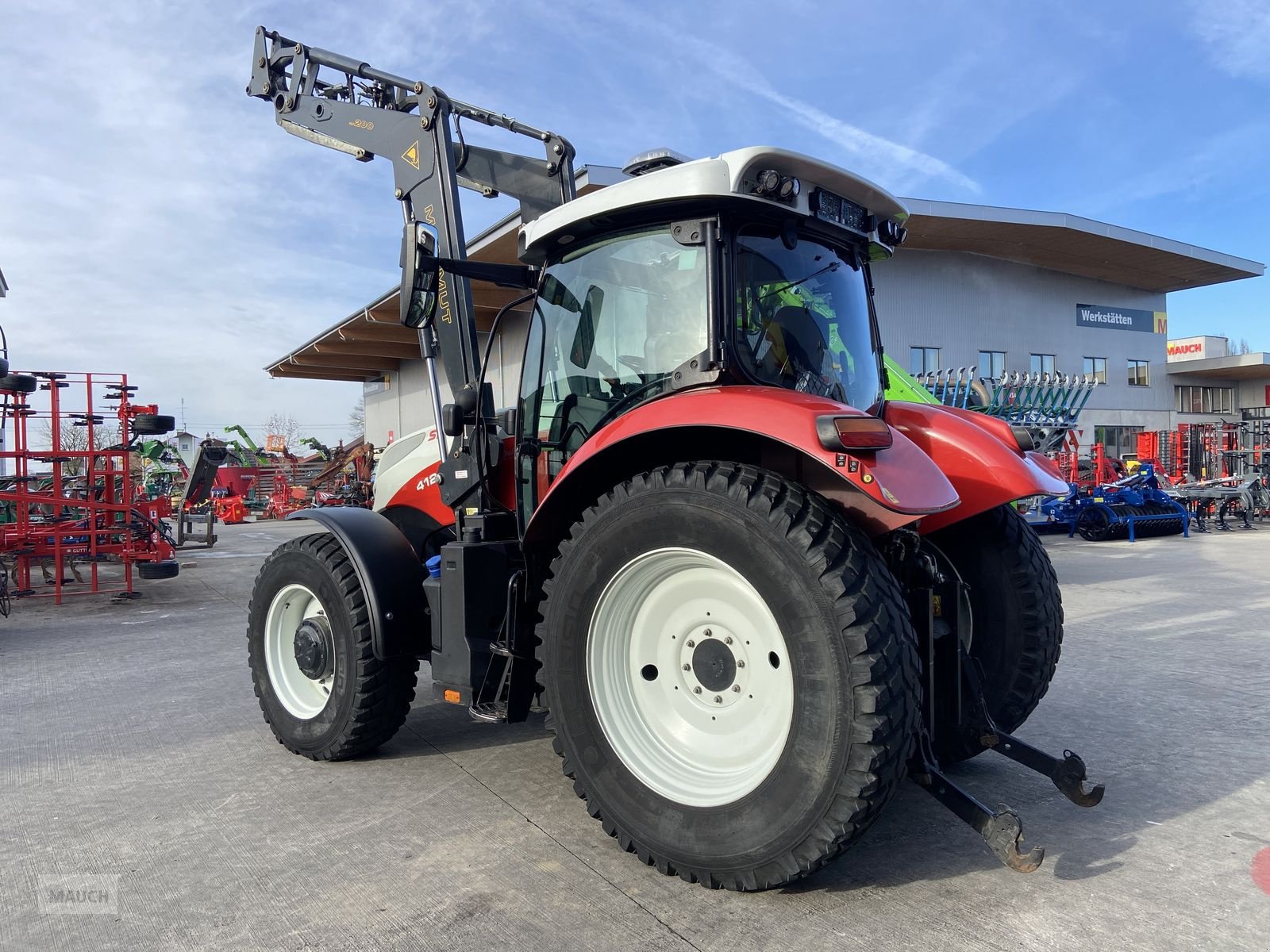 Traktor typu Steyr 4125 Profi CVT, Gebrauchtmaschine v Burgkirchen (Obrázek 9)