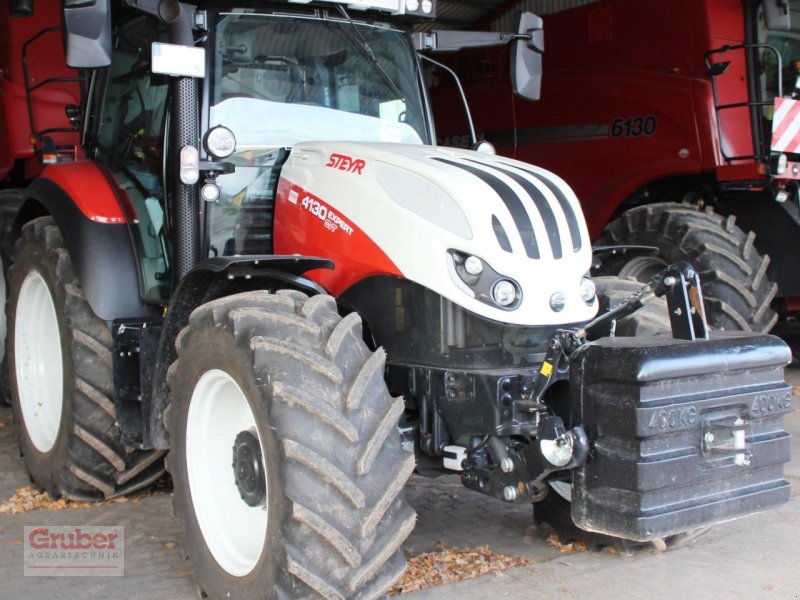 Steyr 4130 CVT Expert, Gebrauchtmaschine, Rok výroby: 2022, Provozní hod./hektar: 94, Moto-hodiny: 94 Hodin (Obrázek 1) Traktor typu Steyr 4130 CVT Expert, Gebrauchtmaschine v Leipzig OT Engelsdorf (Obrázek 1)