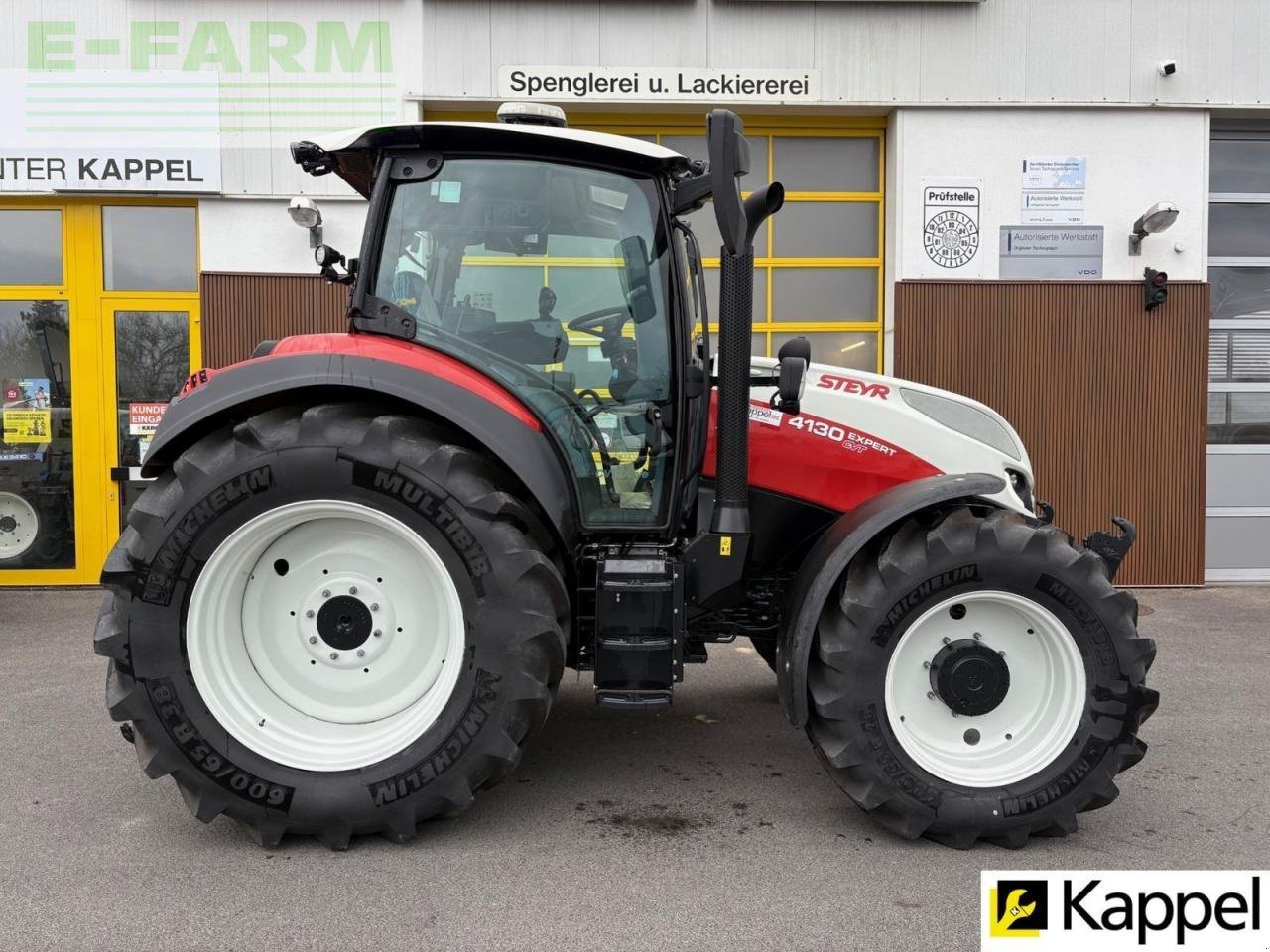 Traktor des Typs Steyr 4130 expert cvt CVT, Gebrauchtmaschine in Mariasdorf (Bild 5)