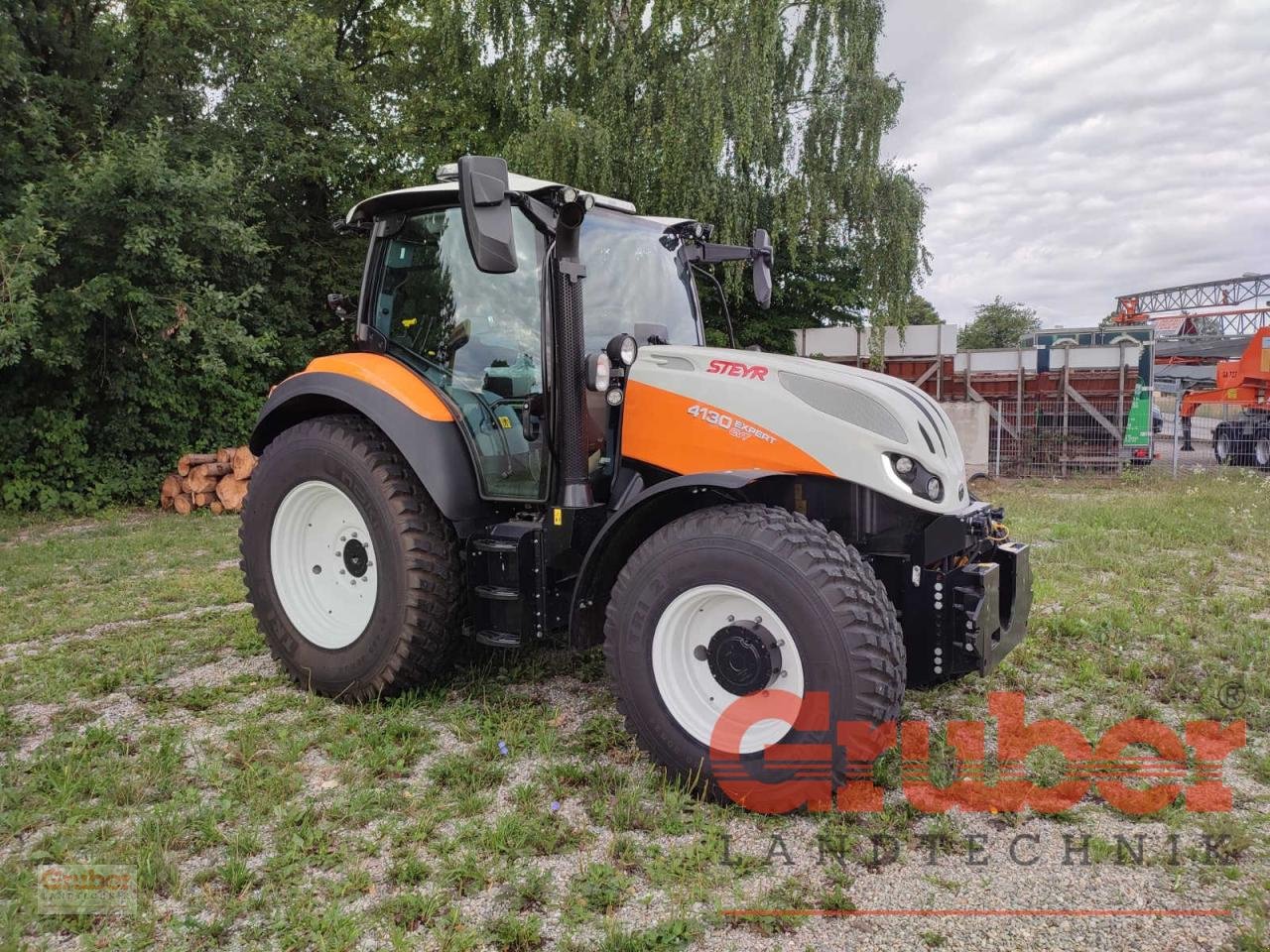 Traktor del tipo Steyr 4130 Expert CVT Kommunalausührung, Neumaschine en Ampfing (Imagen 5)