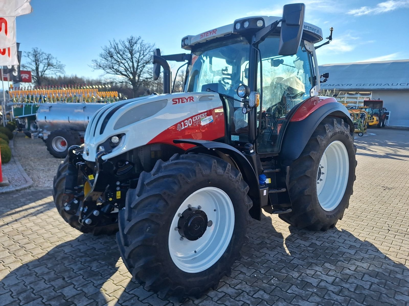 Traktor Türe ait Steyr 4130 Expert CVT, Neumaschine içinde Harmannsdorf (resim 1)