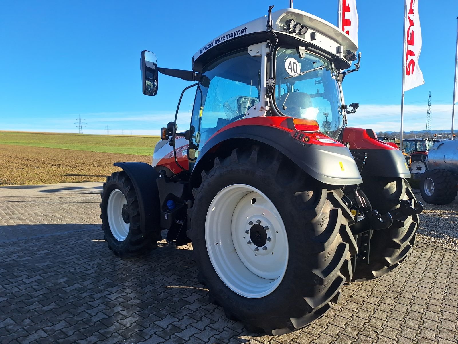 Traktor Türe ait Steyr 4130 Expert CVT, Neumaschine içinde Harmannsdorf (resim 2)