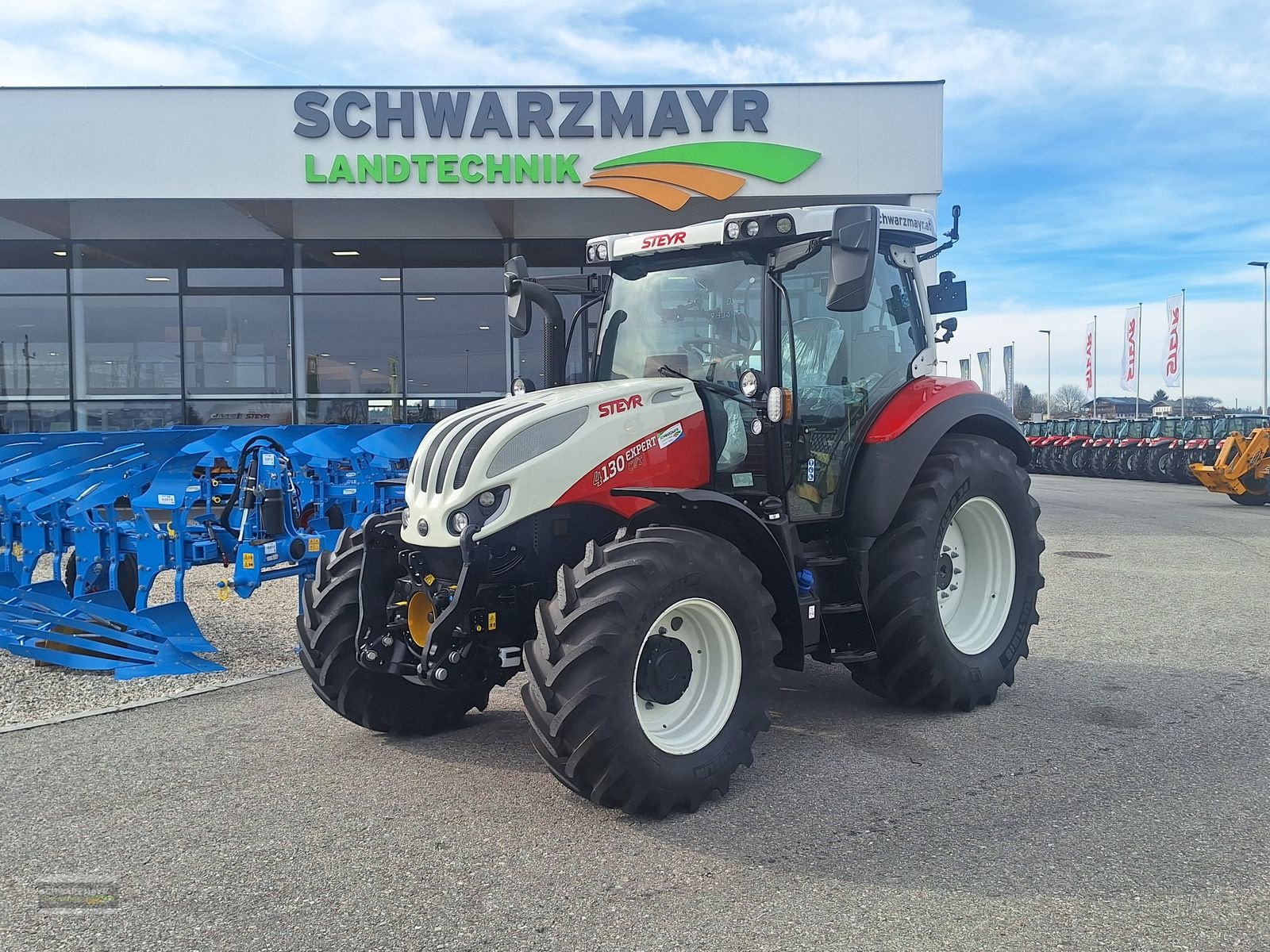 Traktor des Typs Steyr 4130 Expert CVT, Mietmaschine in Gampern (Bild 1)