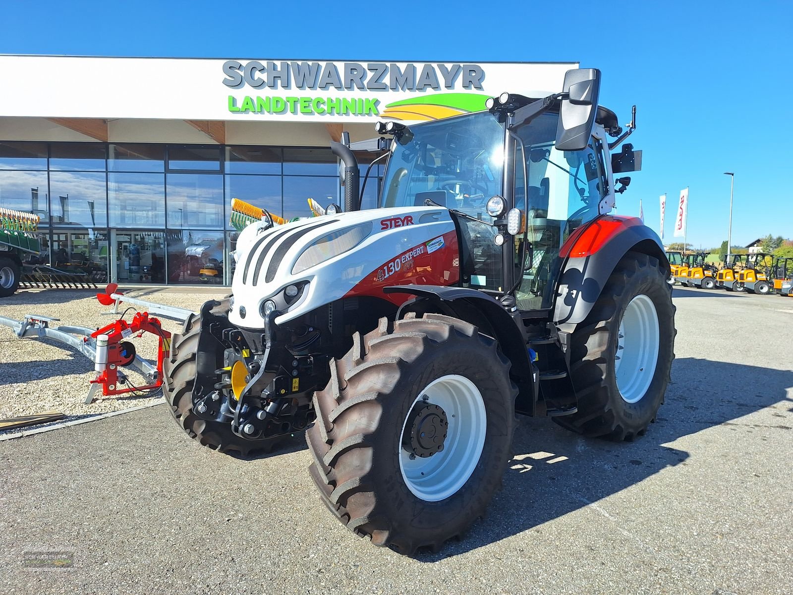 Traktor tipa Steyr 4130 Expert CVT, Neumaschine u Gampern (Slika 1)