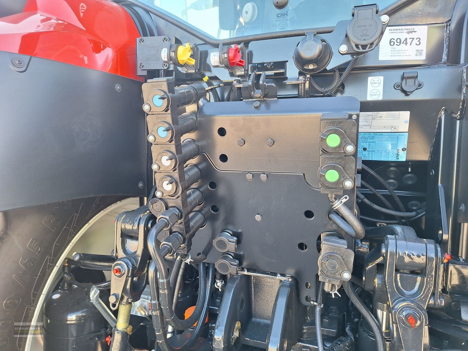 Traktor tipa Steyr 4130 Expert CVT, Neumaschine u Gampern (Slika 13)