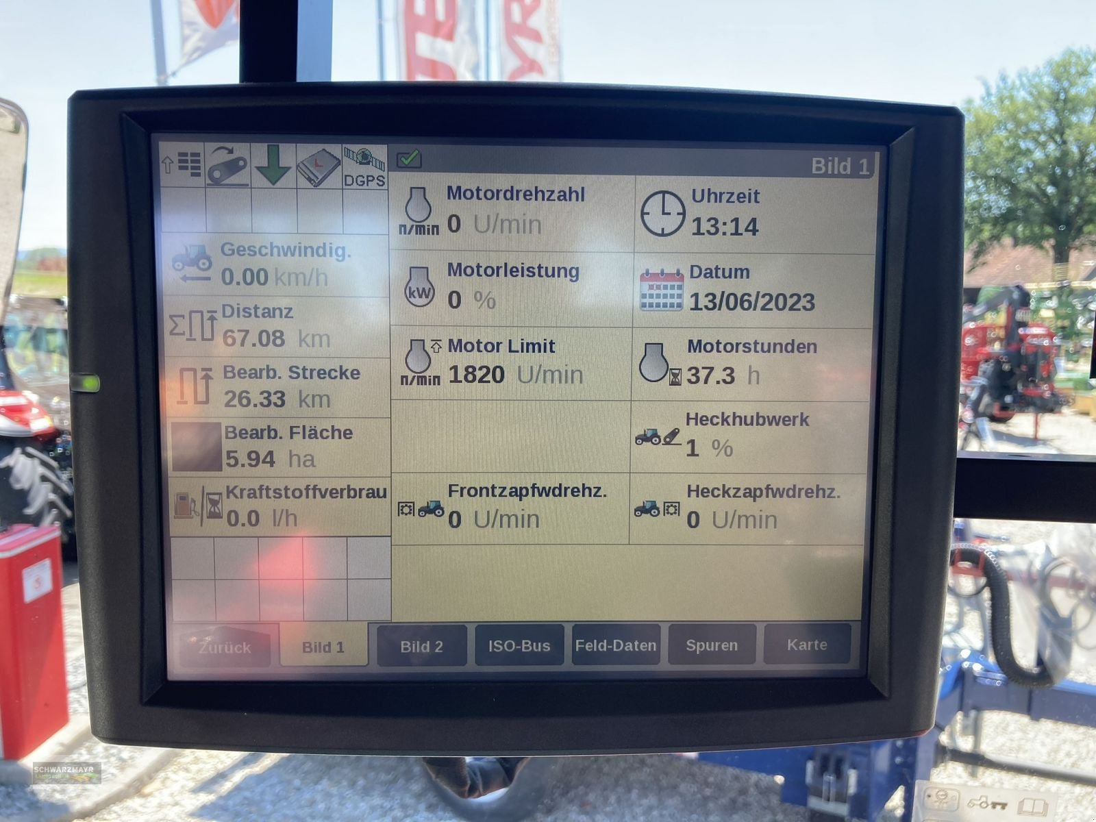 Traktor typu Steyr 4130 Expert, Neumaschine v Aurolzmünster (Obrázek 28)