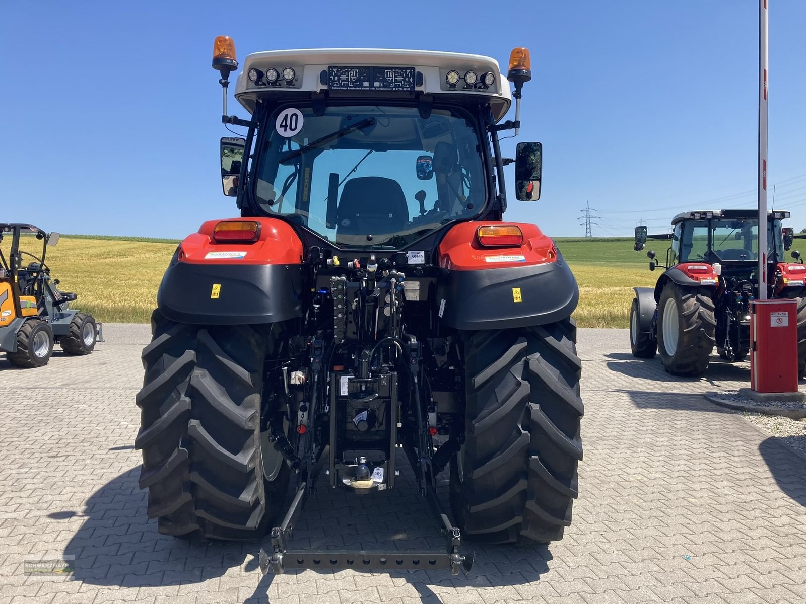 Traktor typu Steyr 4130 Expert, Neumaschine v Aurolzmünster (Obrázek 4)