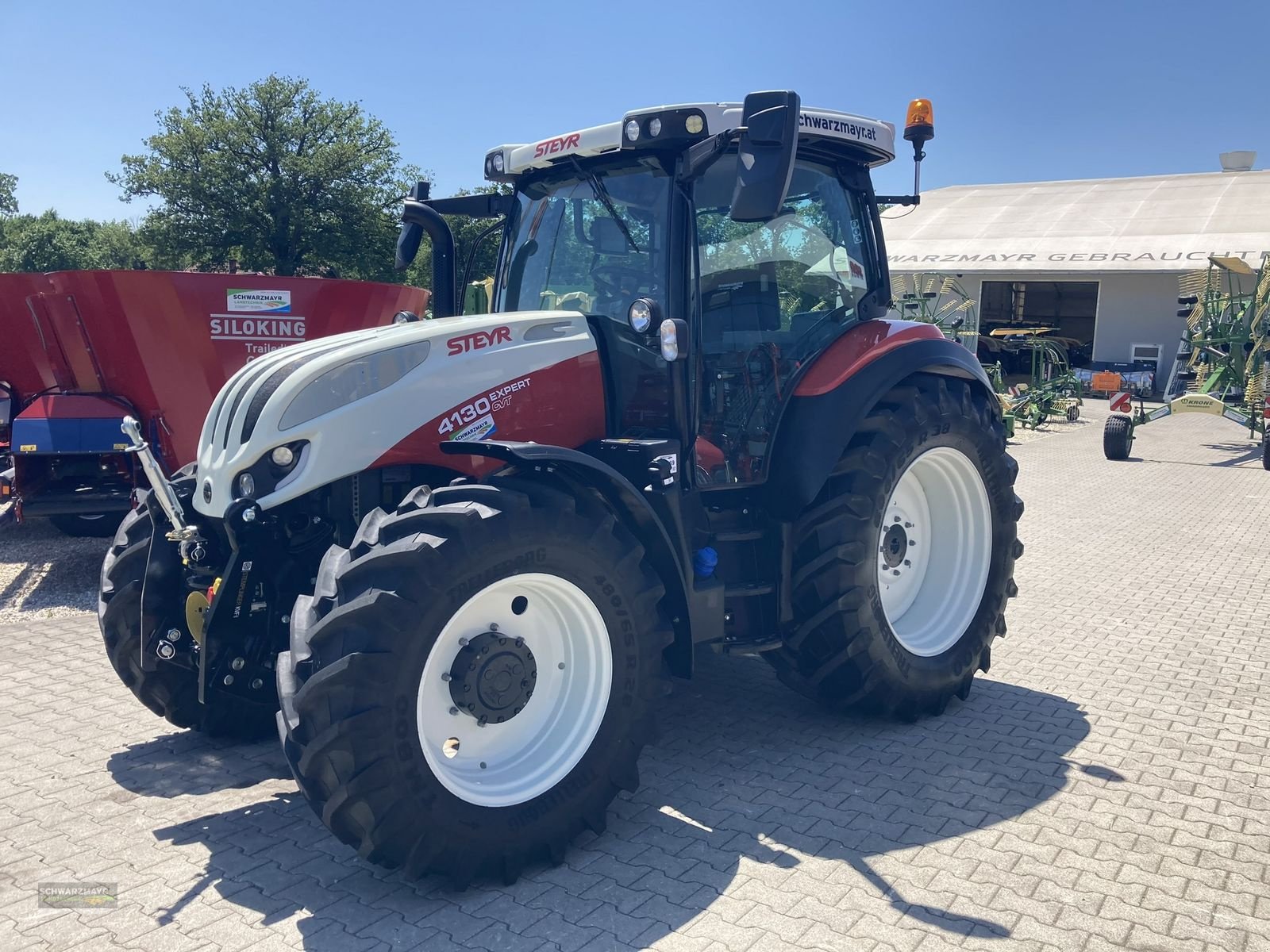 Traktor typu Steyr 4130 Expert, Neumaschine v Aurolzmünster (Obrázek 8)