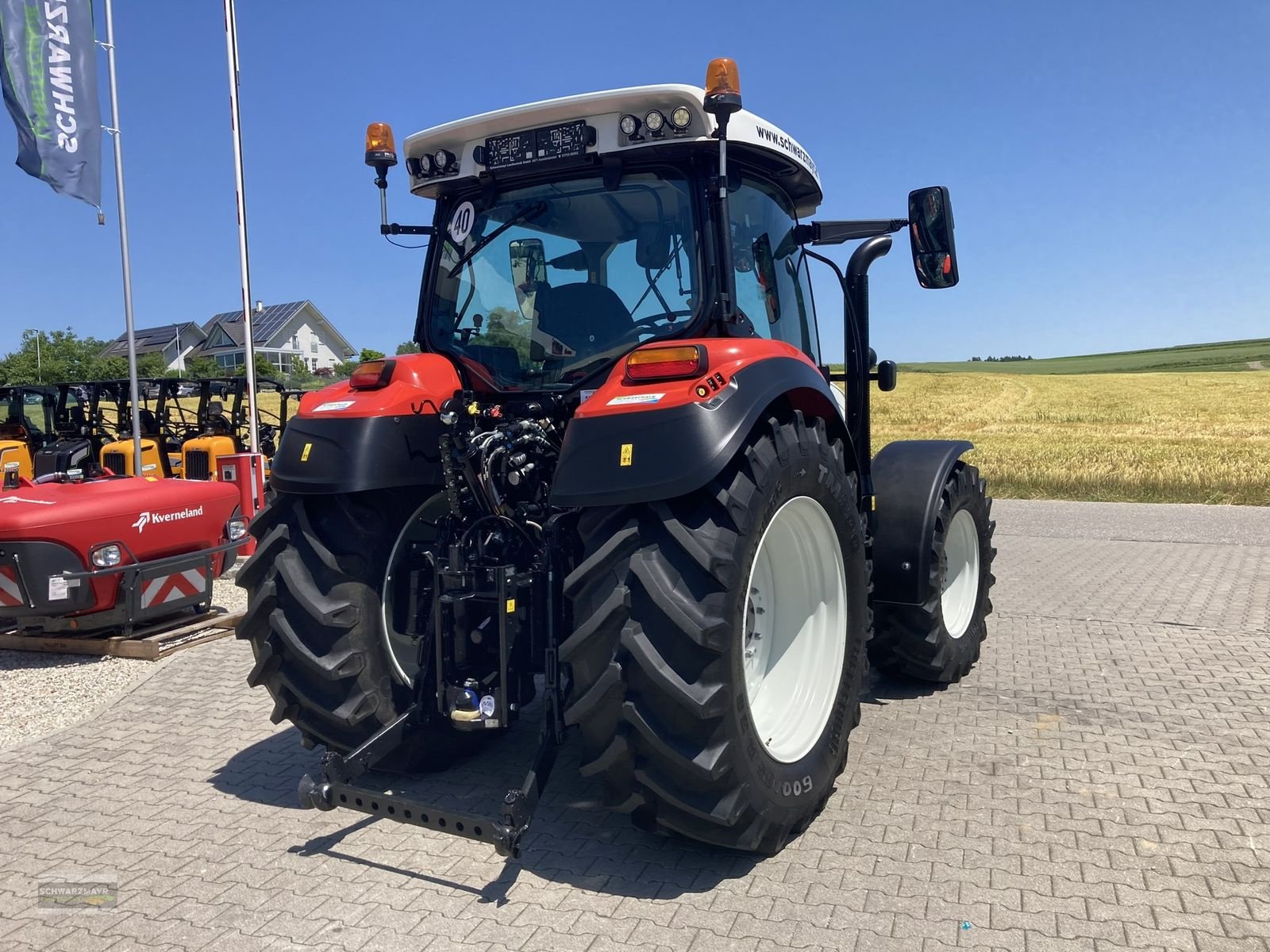 Traktor typu Steyr 4130 Expert, Neumaschine v Aurolzmünster (Obrázek 3)