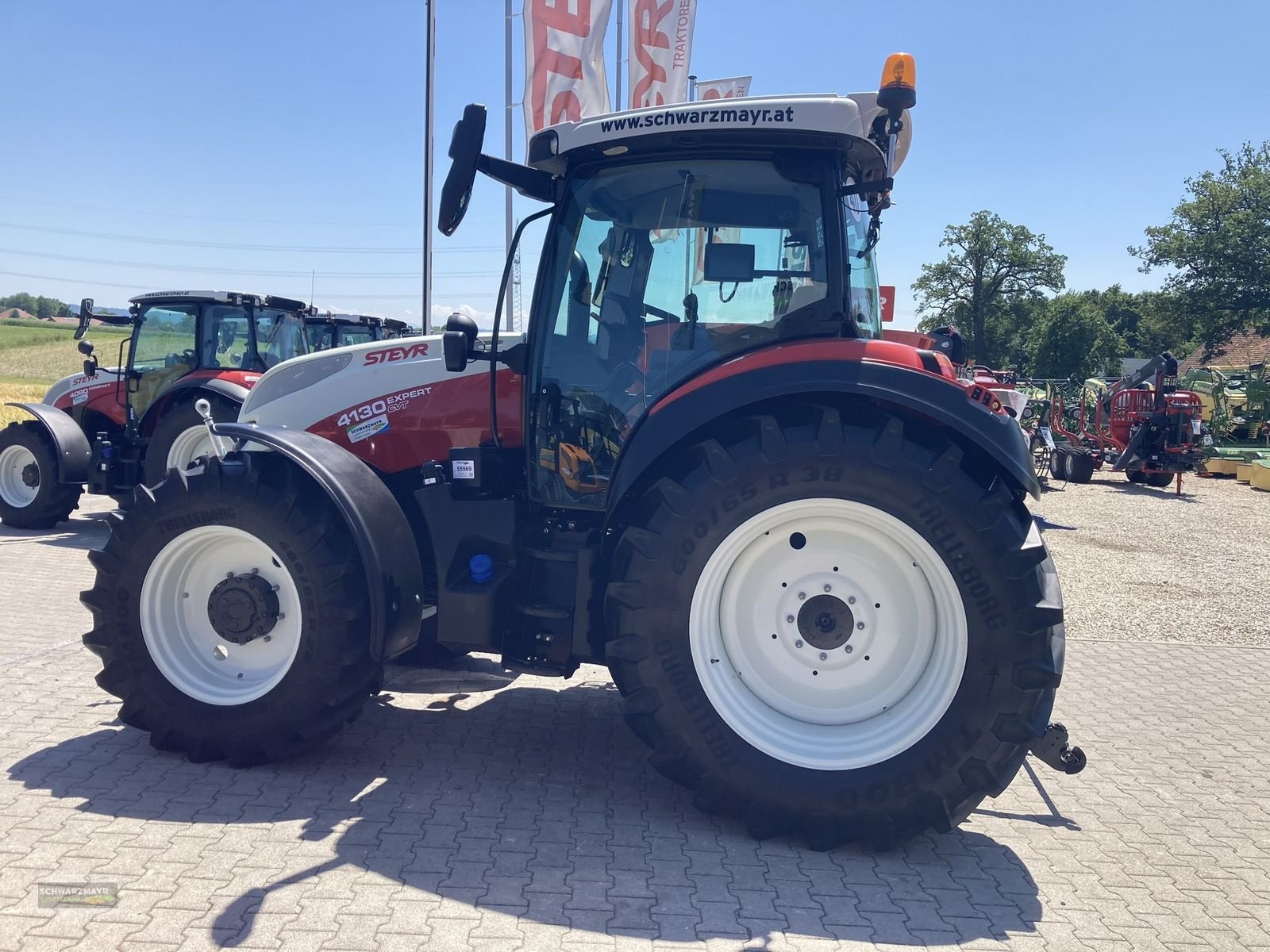 Traktor typu Steyr 4130 Expert, Neumaschine v Aurolzmünster (Obrázek 7)