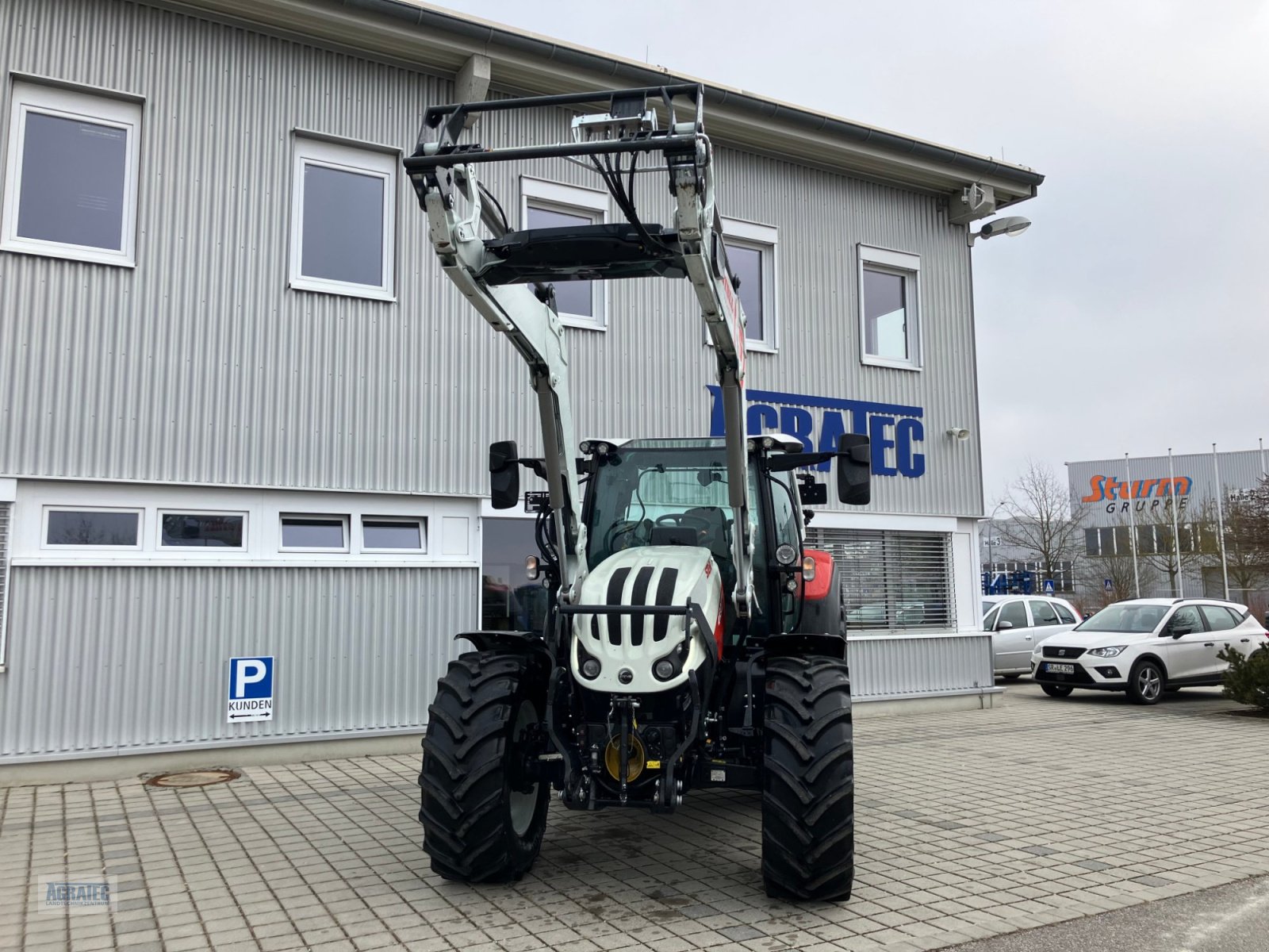 Traktor des Typs Steyr 4130 Expert, Gebrauchtmaschine in Salching bei Straubing (Bild 3)
