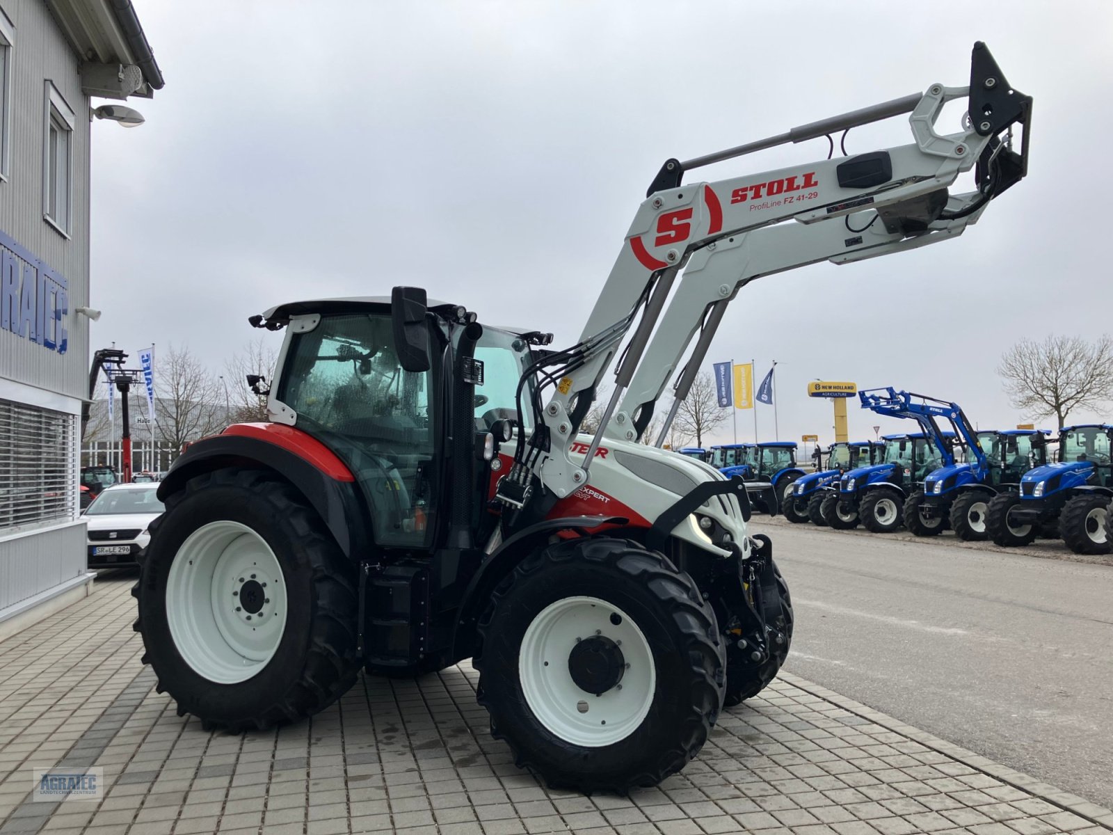 Traktor des Typs Steyr 4130 Expert, Gebrauchtmaschine in Salching bei Straubing (Bild 5)