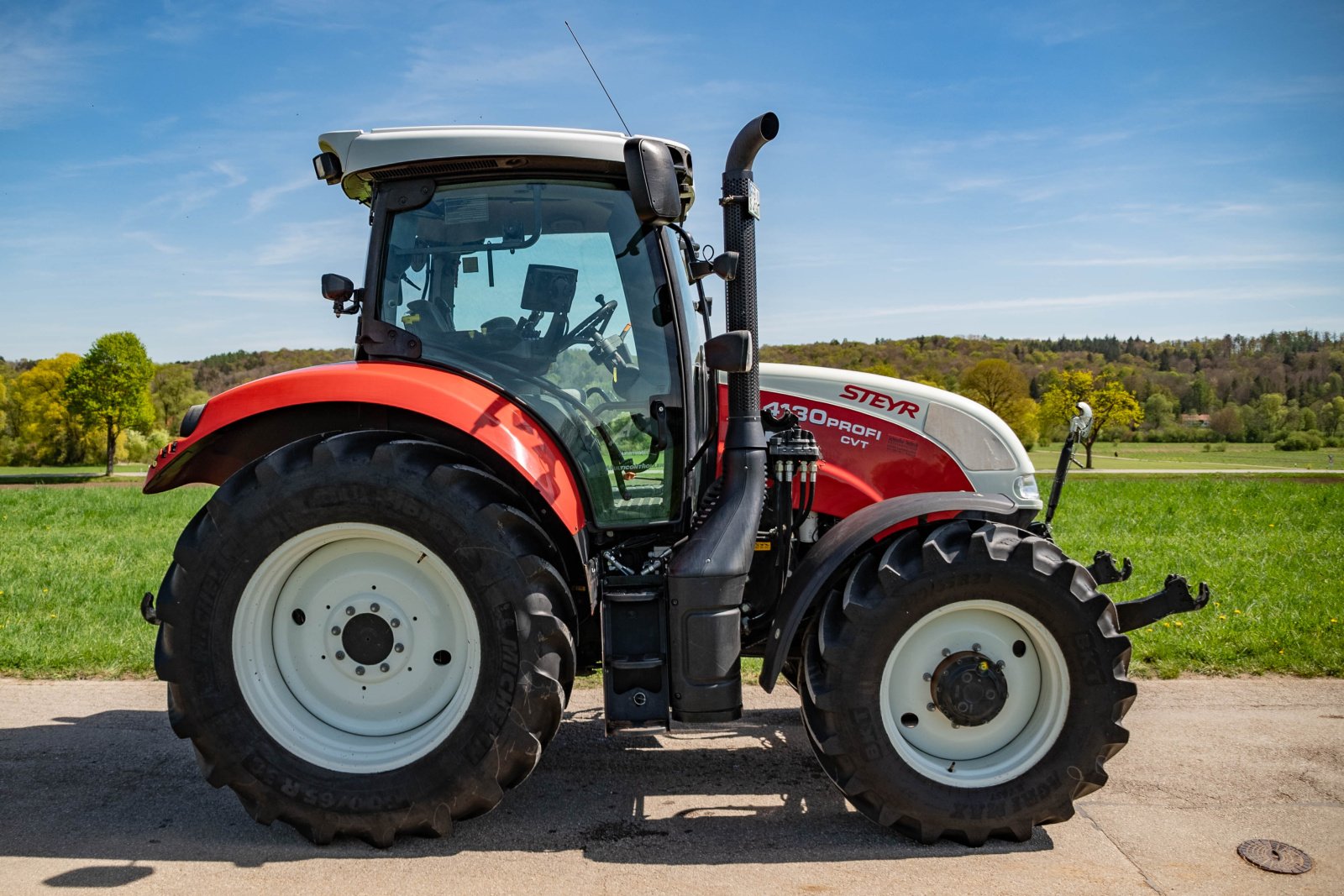 Traktor tip Steyr 4130 Profi CVT, Gebrauchtmaschine in Schöngeising (Poză 4)