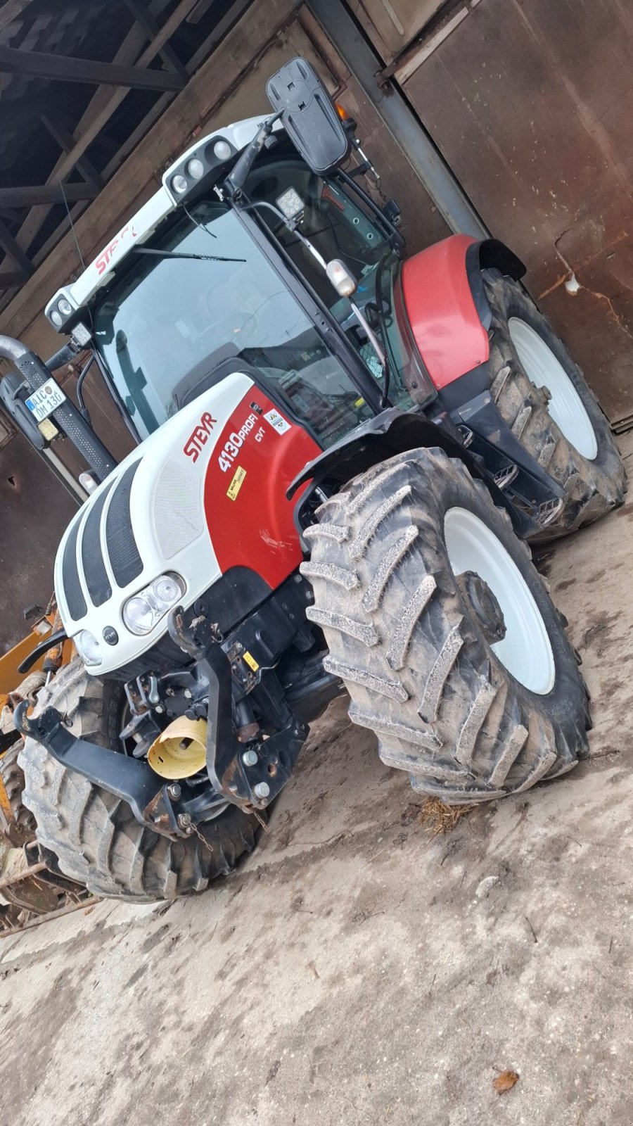 Traktor типа Steyr 4130 Profi CVT, Gebrauchtmaschine в Inchenhofen (Фотография 2)