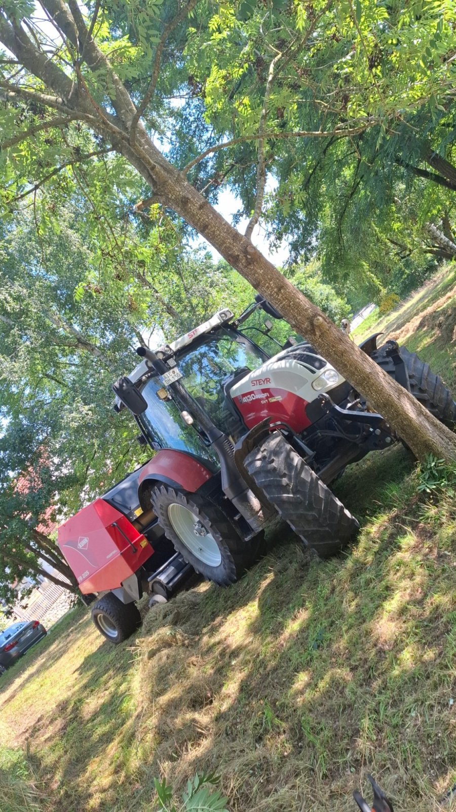 Traktor типа Steyr 4130 Profi CVT, Gebrauchtmaschine в Inchenhofen (Фотография 3)