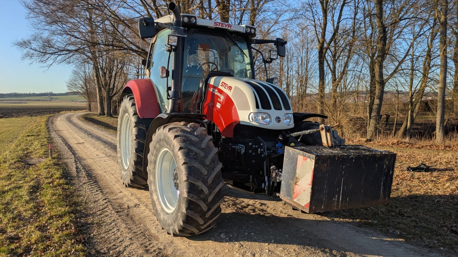 Traktor typu Steyr 4130 Profi CVT, Gebrauchtmaschine v Altheim (Obrázek 10)