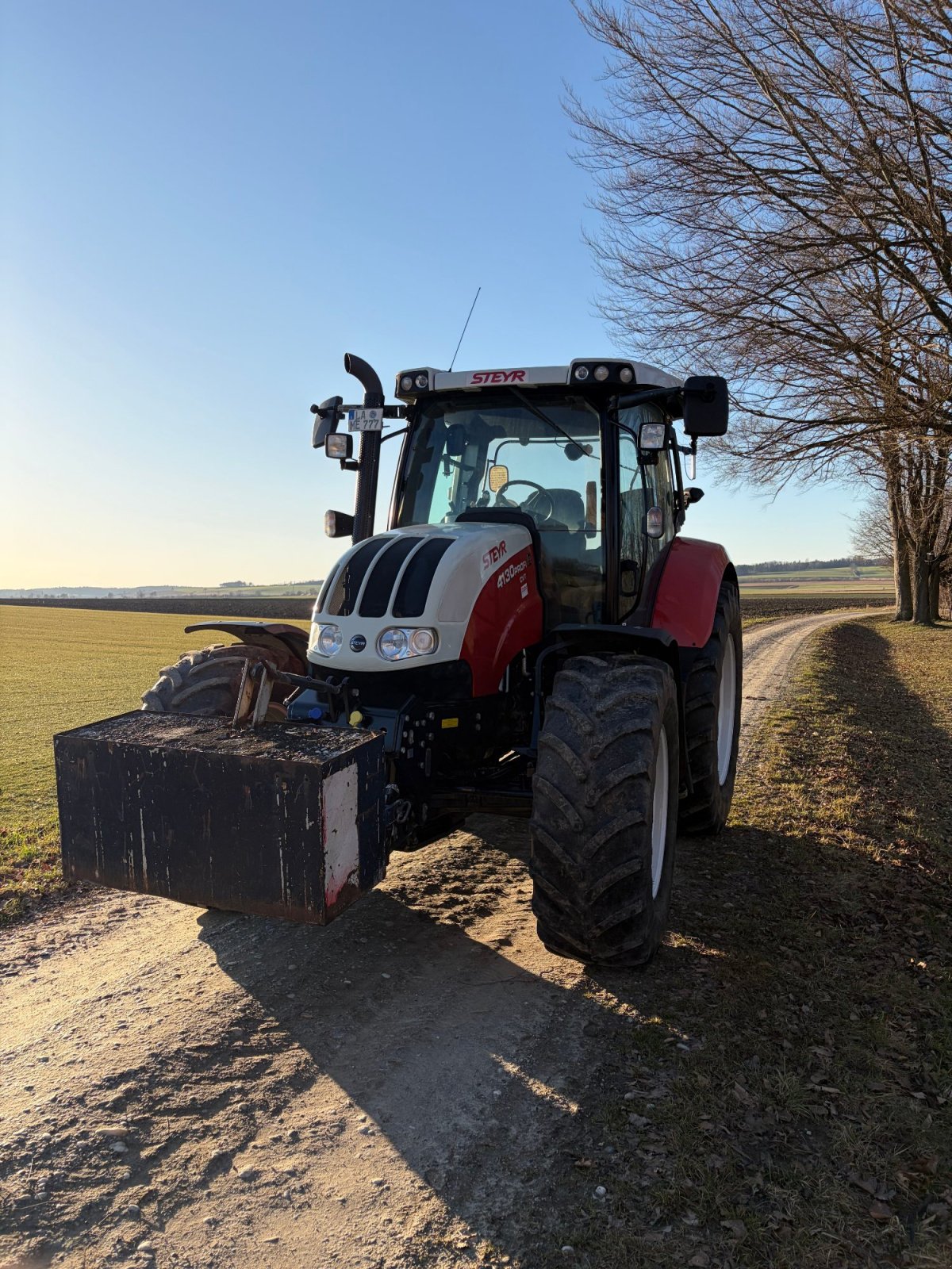 Traktor typu Steyr 4130 Profi CVT, Gebrauchtmaschine v Altheim (Obrázek 11)