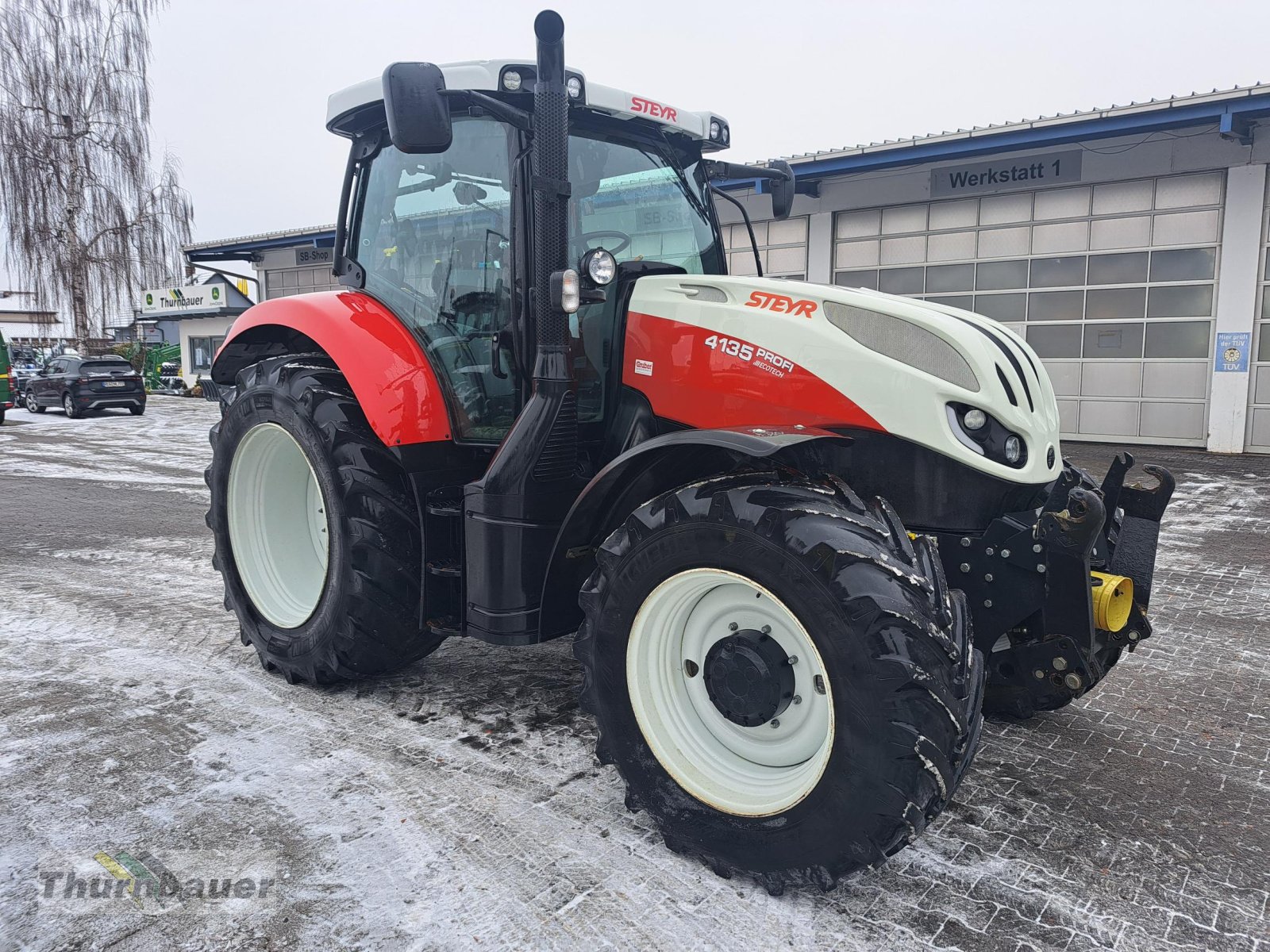 Traktor от тип Steyr 4135 Profi, Gebrauchtmaschine в Cham (Снимка 3)