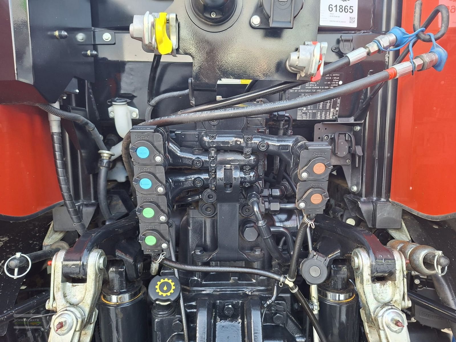 Traktor del tipo Steyr 4135 Profi, Gebrauchtmaschine en Gampern (Imagen 13)