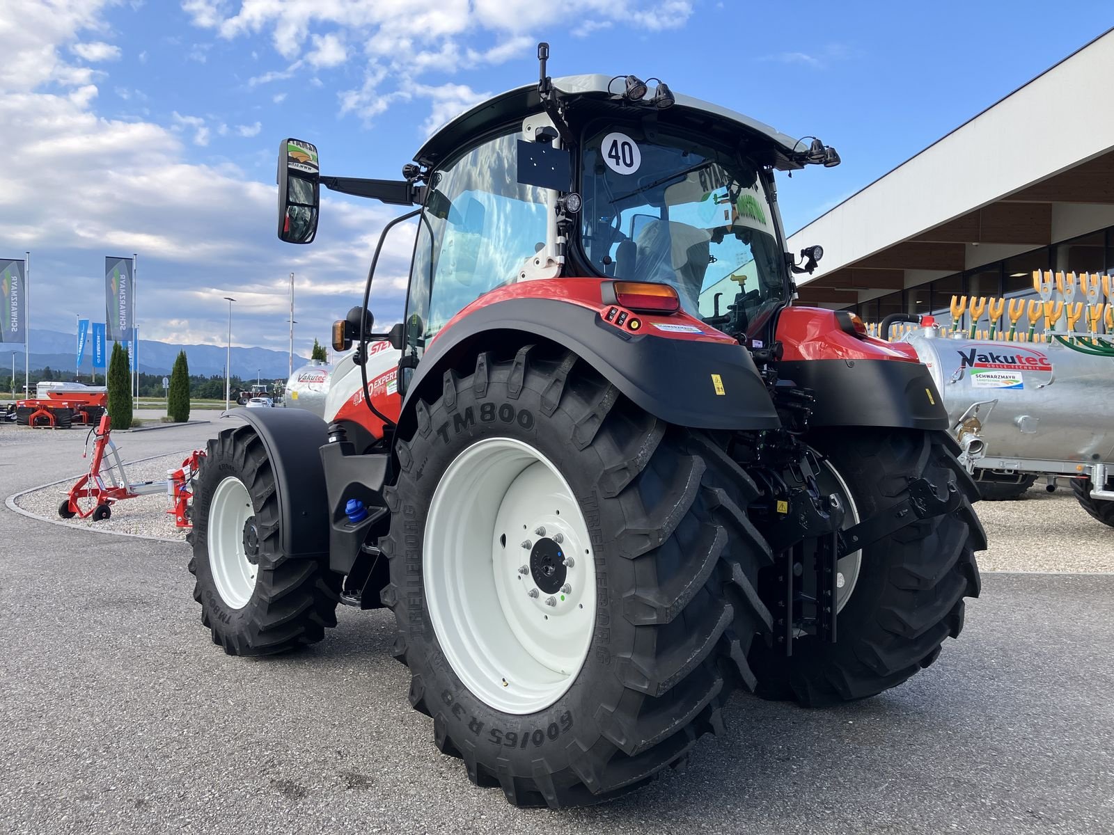 Traktor tipa Steyr 4140 Expert CVT, Mietmaschine u Harmannsdorf (Slika 8)