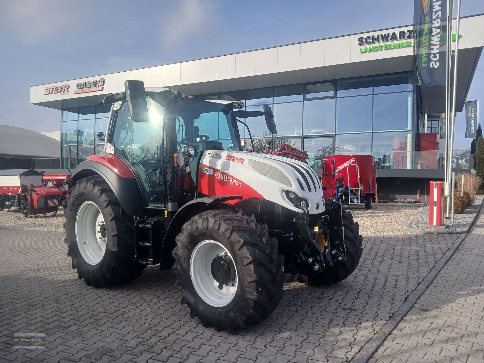 Traktor tipa Steyr 4140 Expert CVT, Neumaschine u Aurolzmünster (Slika 1)