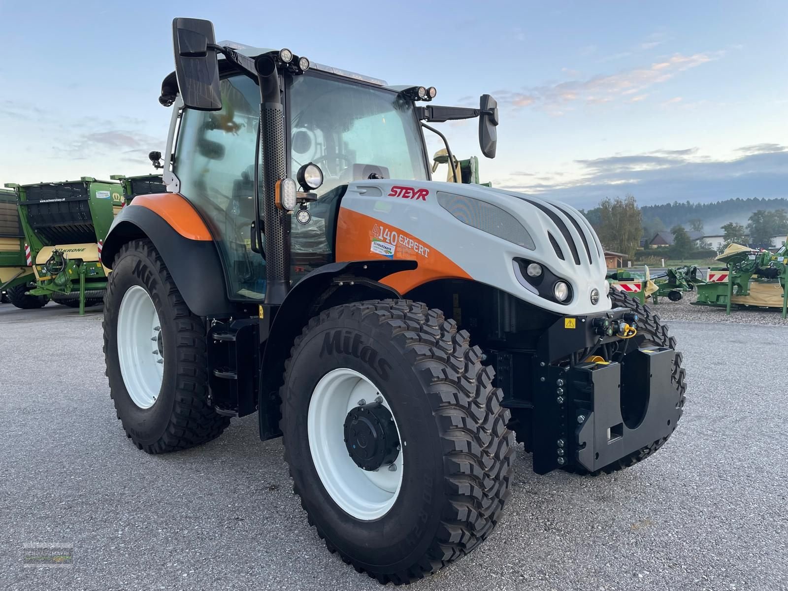 Traktor a típus Steyr 4140 Expert CVT, Neumaschine ekkor: Aurolzmünster (Kép 5)