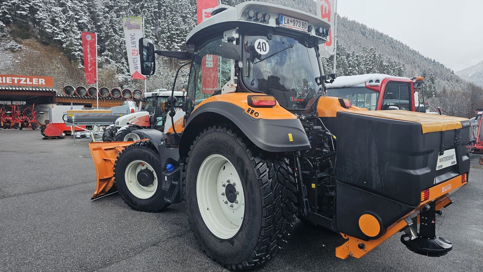Traktor типа Steyr 4140 Expert CVT, Vorführmaschine в Ried im Oberinntal (Фотография 9)