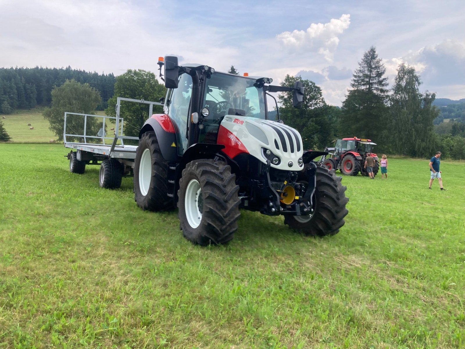 Traktor des Typs Steyr 4140 Expert CVT, Gebrauchtmaschine in Soběslav (Bild 2)