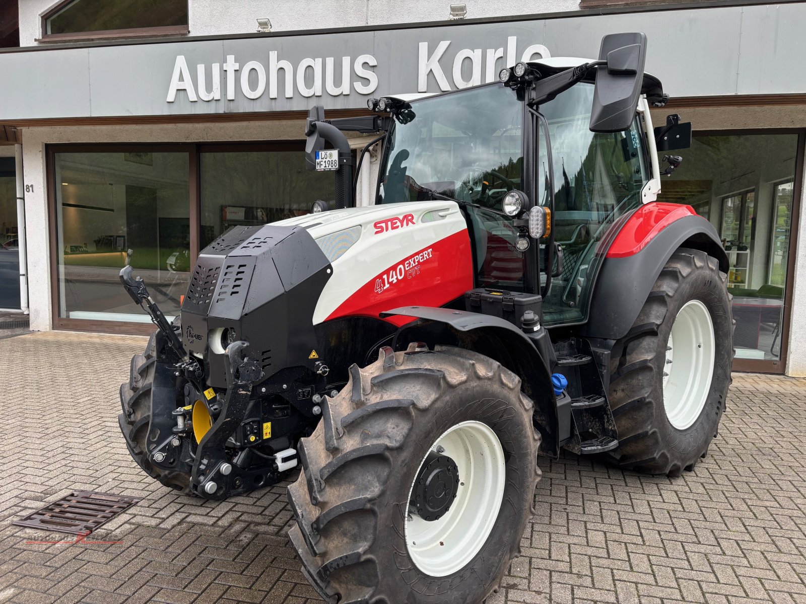Traktor типа Steyr 4140 Expert CVT, Gebrauchtmaschine в Zell im Wiesental (Фотография 1)