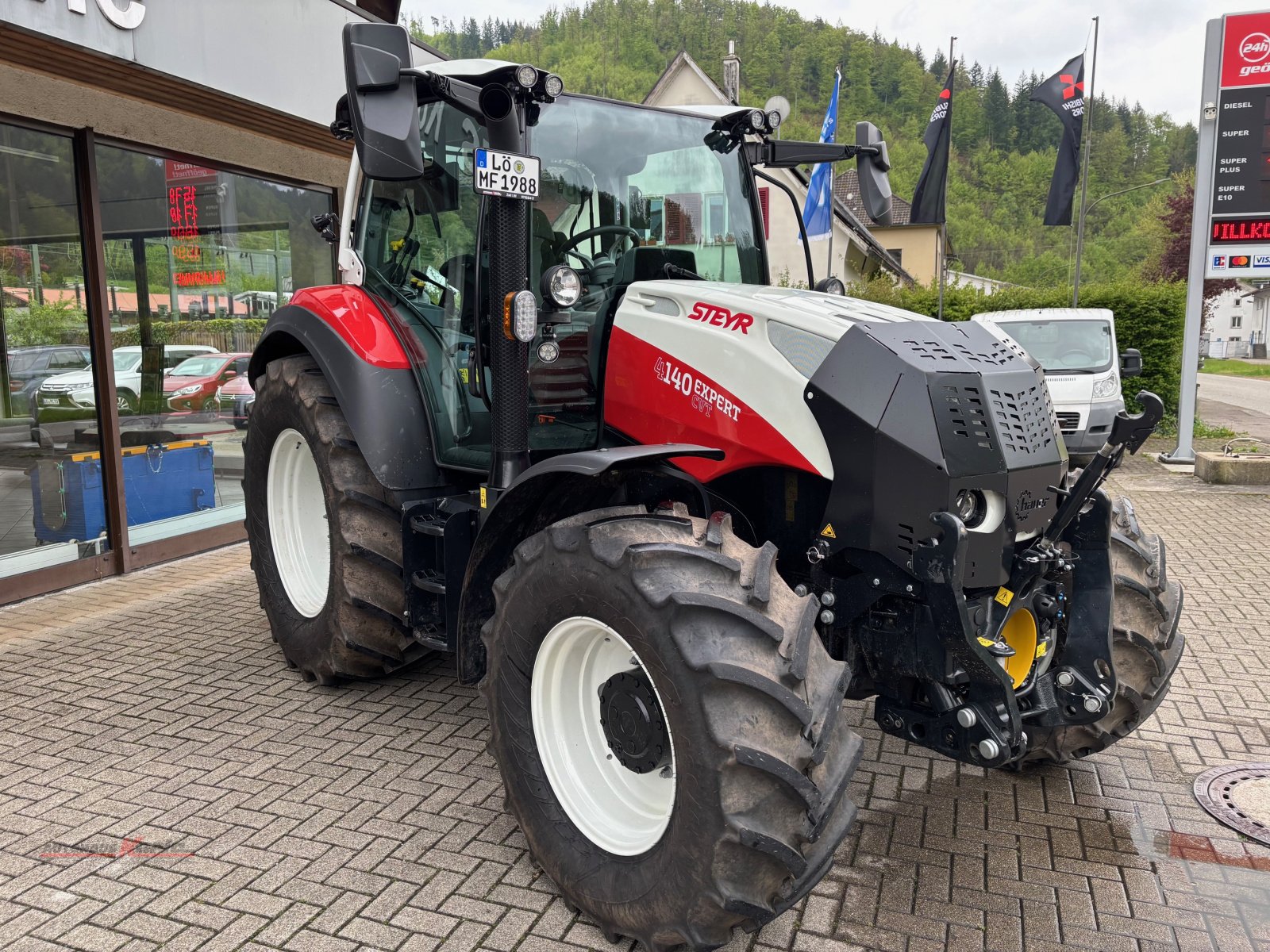 Traktor типа Steyr 4140 Expert CVT, Gebrauchtmaschine в Zell im Wiesental (Фотография 2)