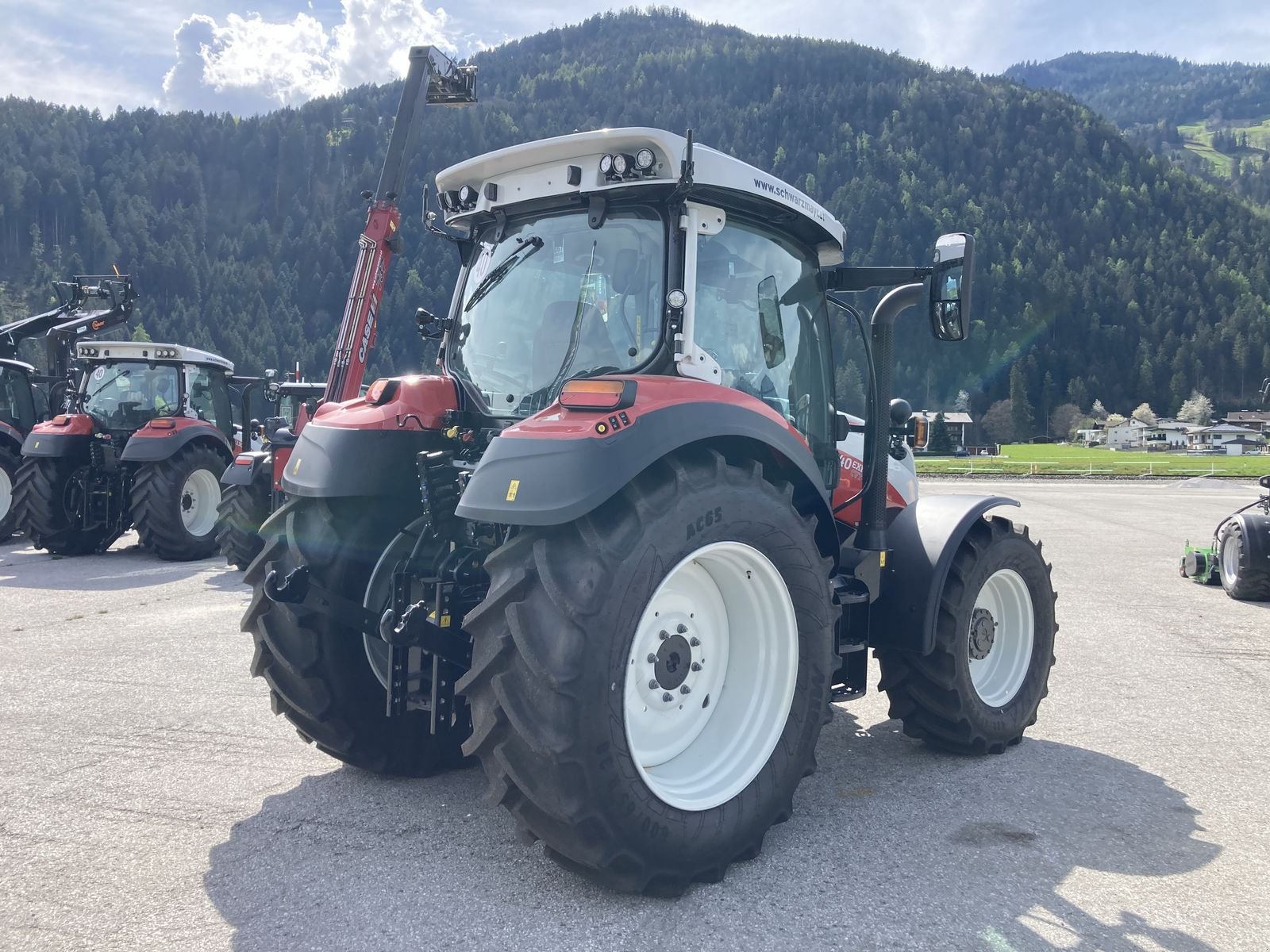 Traktor des Typs Steyr 4140 Expert CVT, Neumaschine in Schlitters (Bild 5)