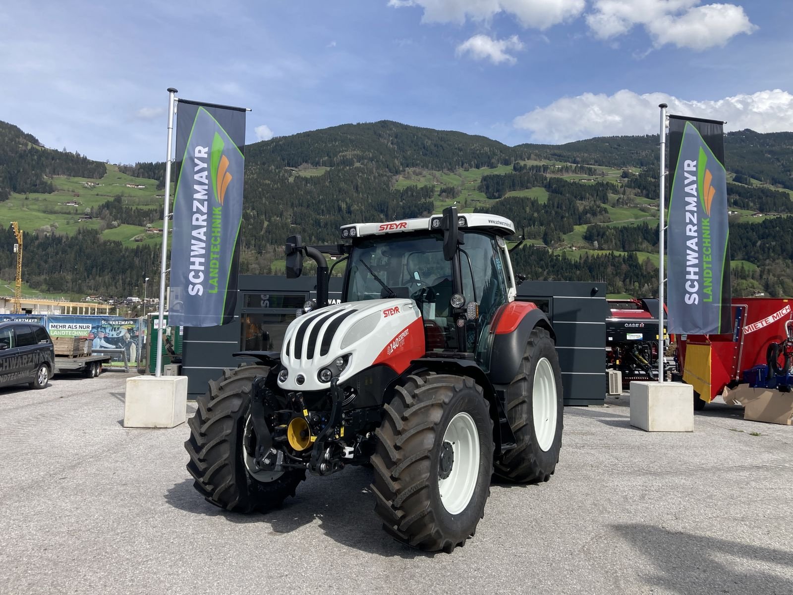 Traktor typu Steyr 4140 Expert CVT, Neumaschine v Schlitters (Obrázek 2)