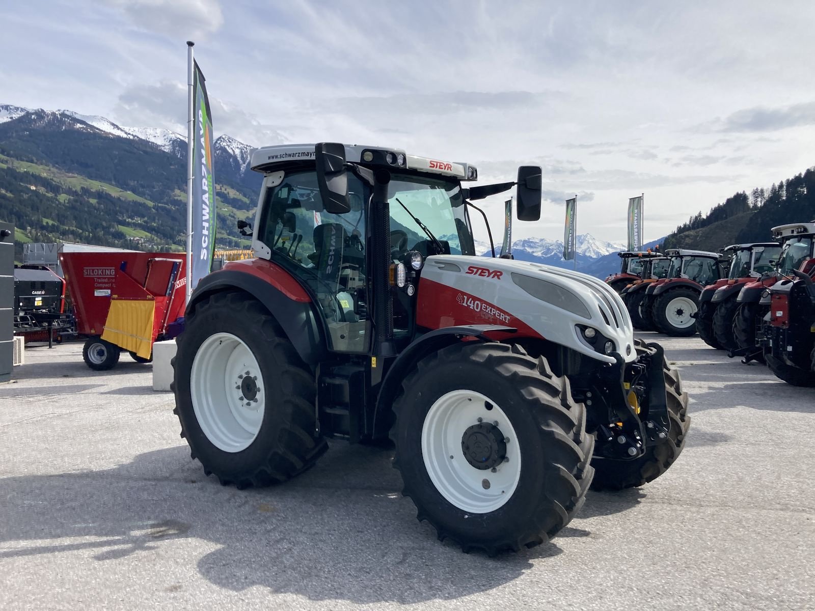 Traktor typu Steyr 4140 Expert CVT, Neumaschine v Schlitters (Obrázek 1)
