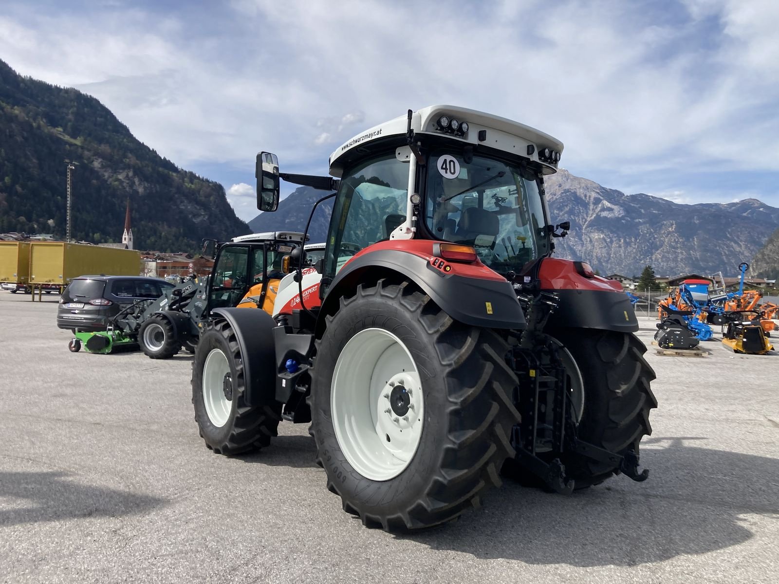 Traktor typu Steyr 4140 Expert CVT, Neumaschine v Schlitters (Obrázek 8)
