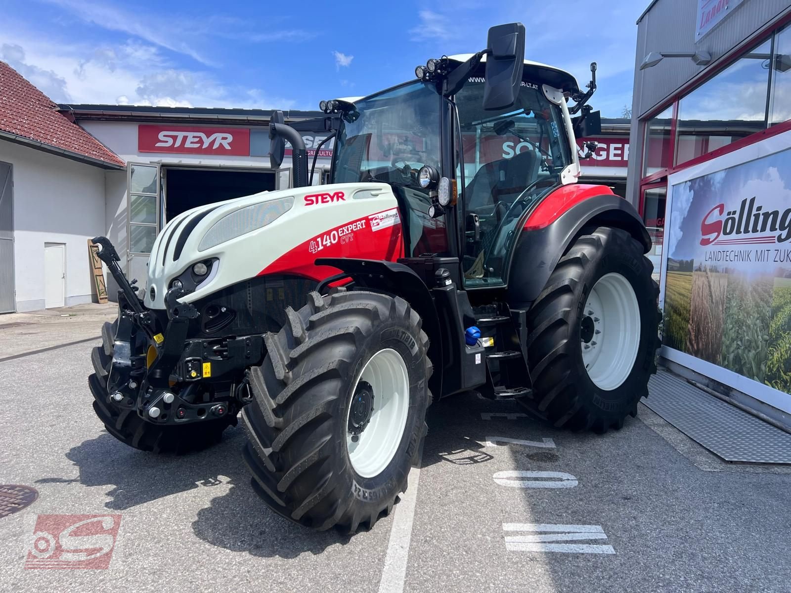 Traktor tipa Steyr 4140 Expert CVT, Vorführmaschine u Offenhausen (Slika 3)