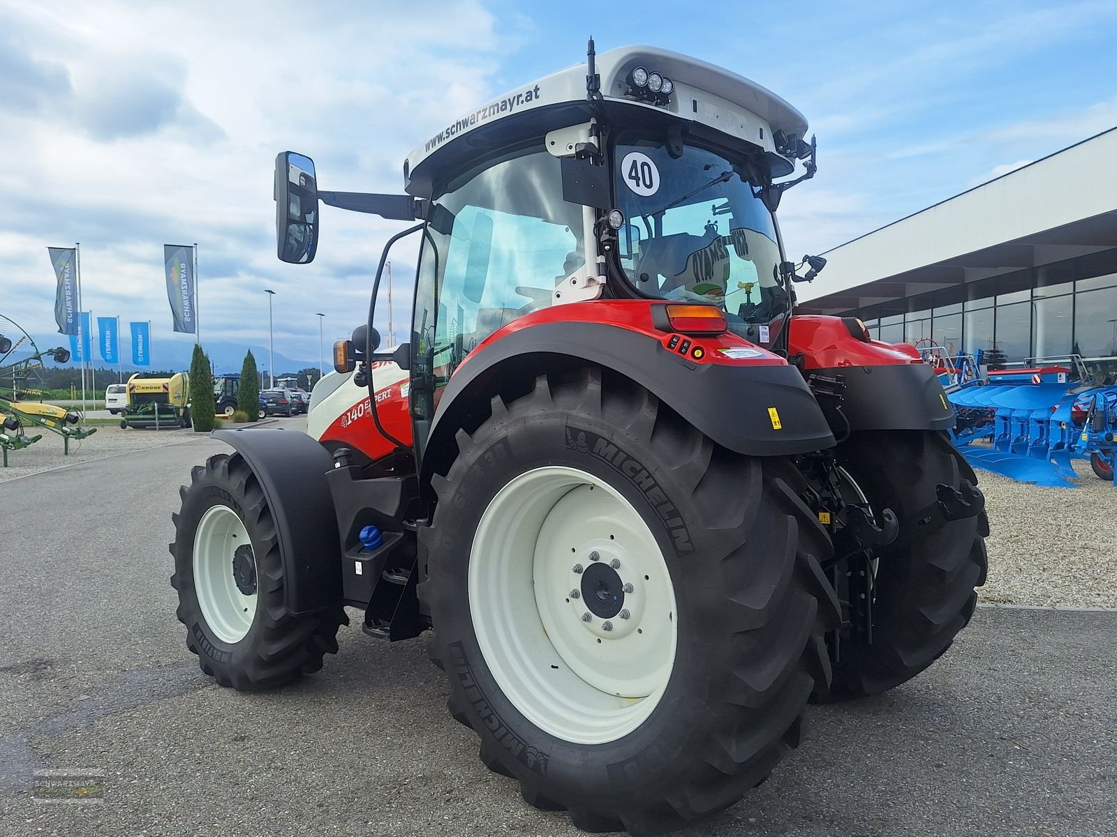 Traktor des Typs Steyr 4140 Expert CVT, Mietmaschine in Gampern (Bild 18)
