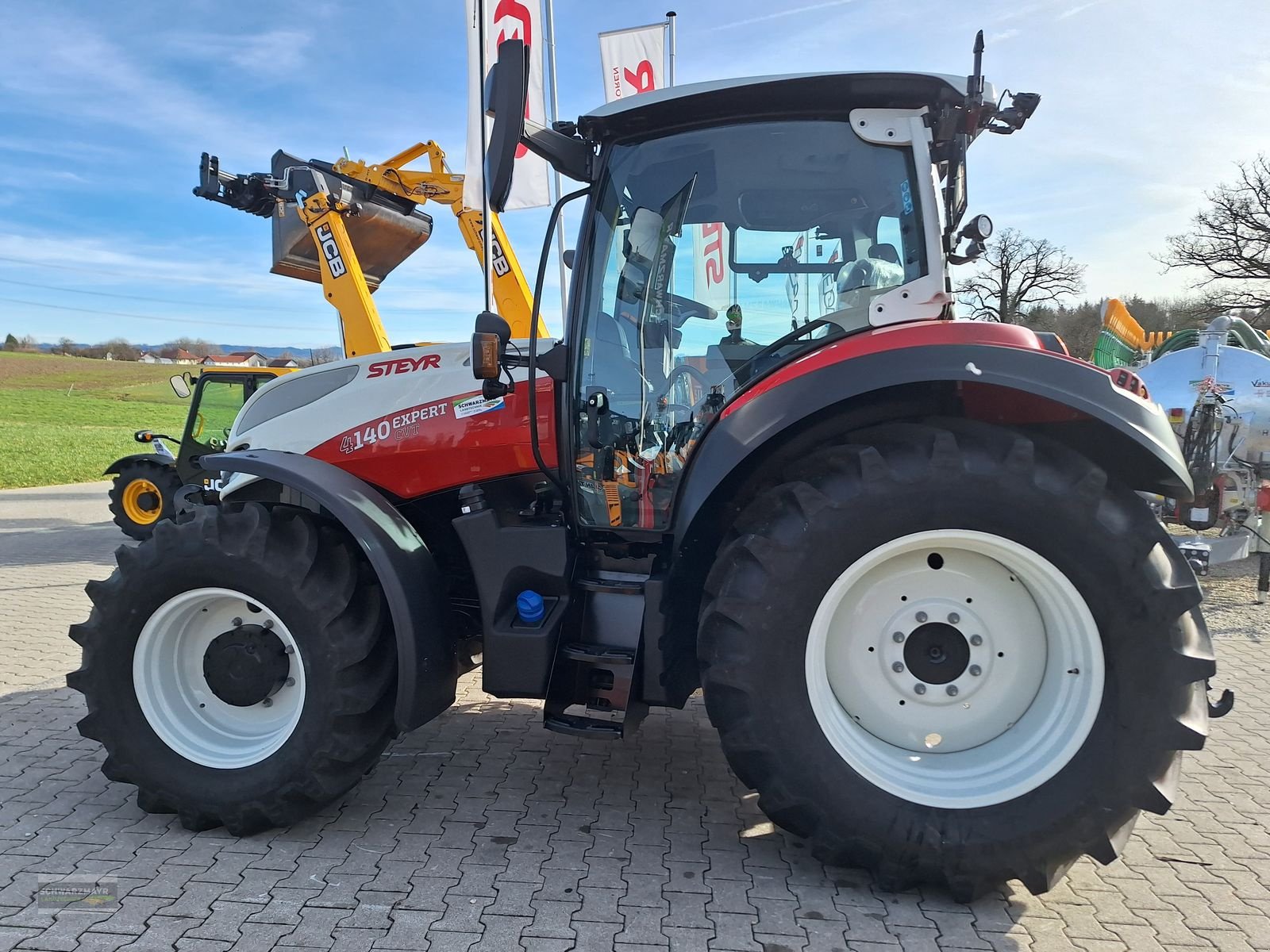 Traktor typu Steyr 4140 Expert CVT, Vorführmaschine v Gampern (Obrázek 9)