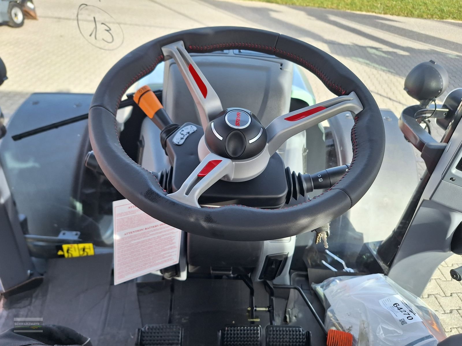 Traktor typu Steyr 4140 Expert CVT, Vorführmaschine v Gampern (Obrázek 23)