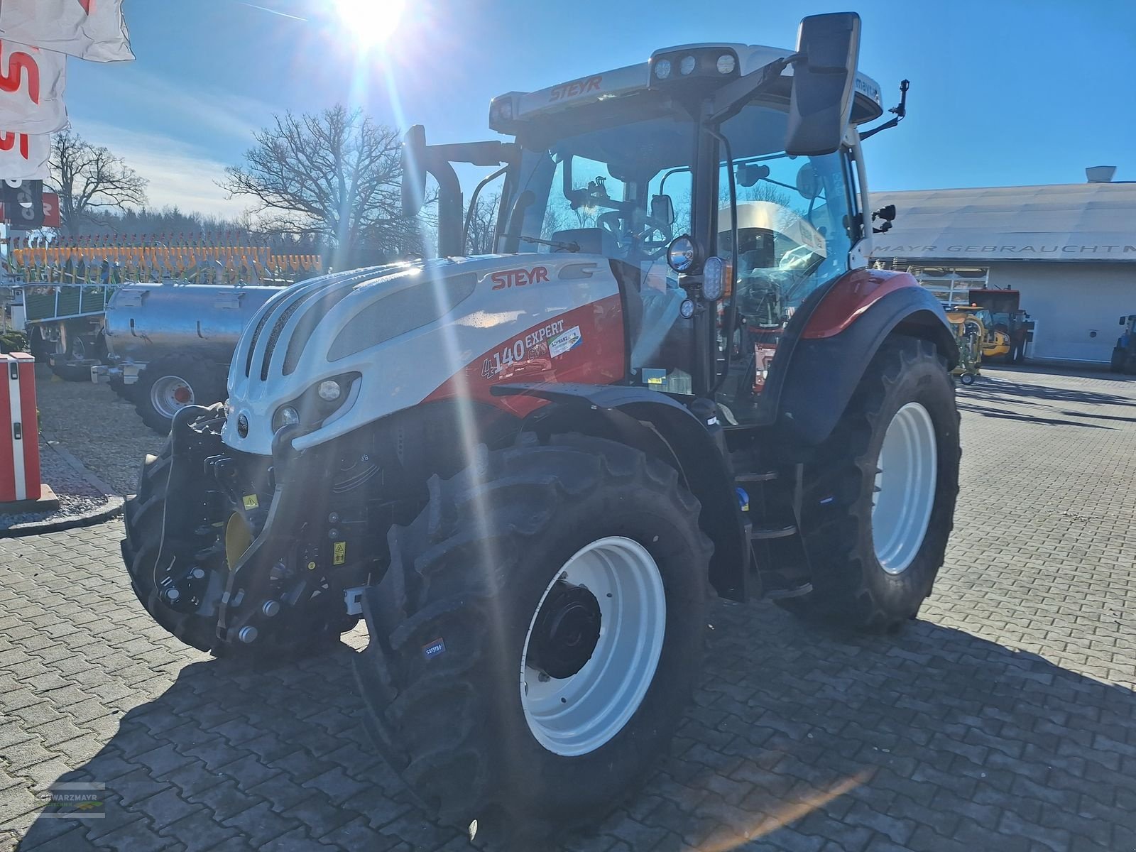 Traktor typu Steyr 4140 Expert, Neumaschine v Aurolzmünster (Obrázek 8)