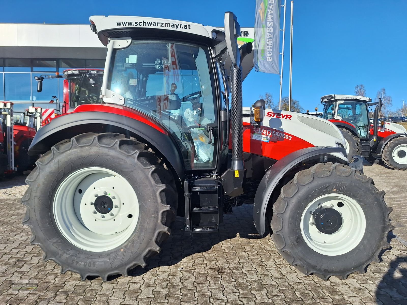 Traktor typu Steyr 4140 Expert, Neumaschine v Aurolzmünster (Obrázek 2)