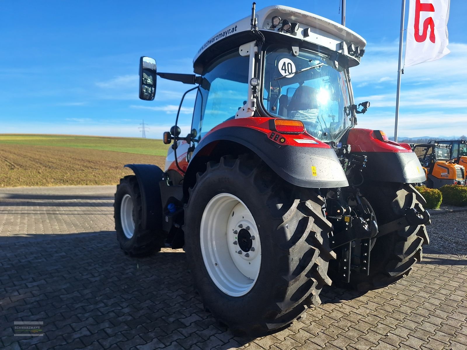 Traktor typu Steyr 4140 Expert, Neumaschine v Aurolzmünster (Obrázek 5)